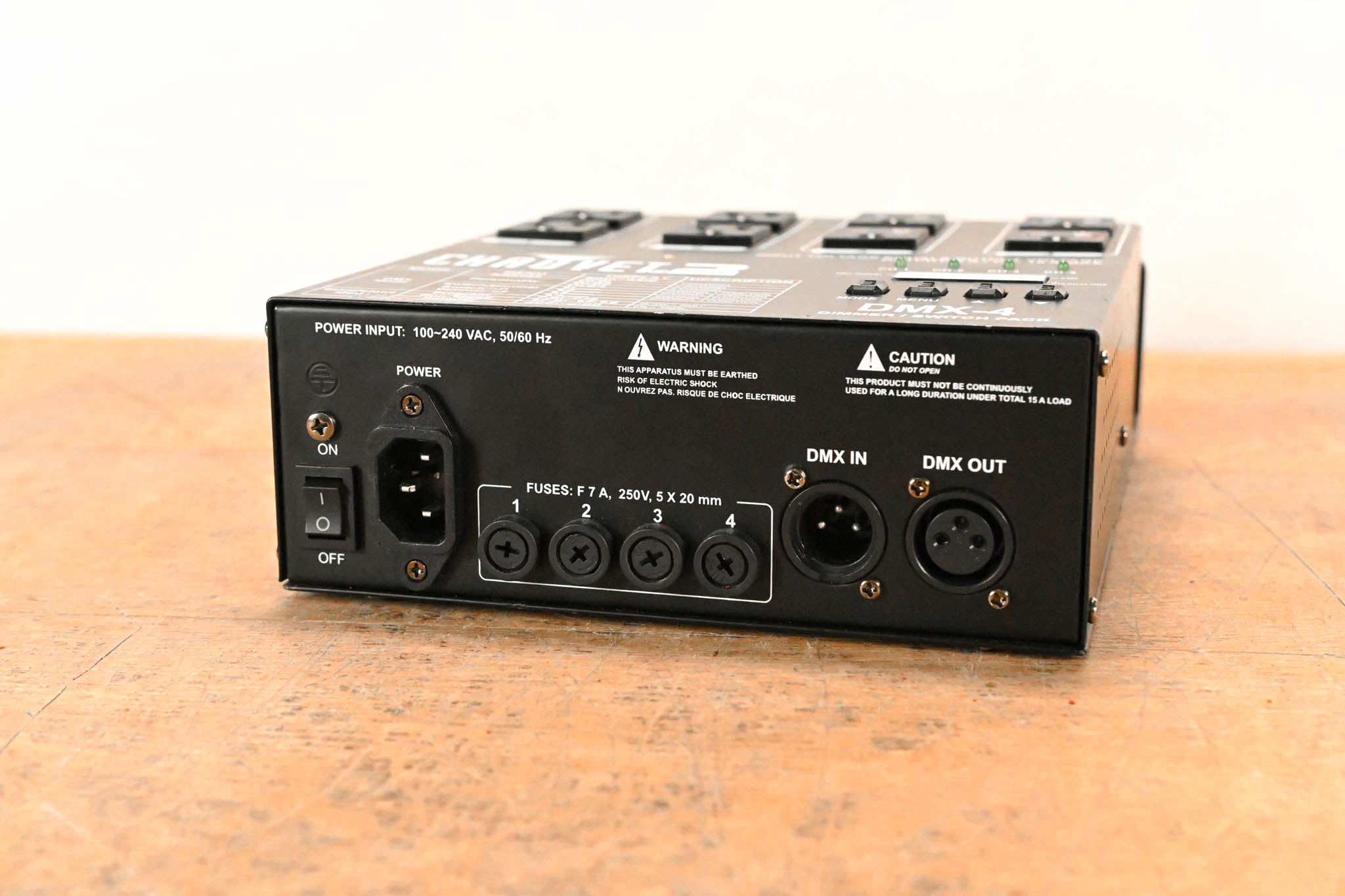 Chauvet DMX-4 4-Channel DMX Dimmer/Relay Pack