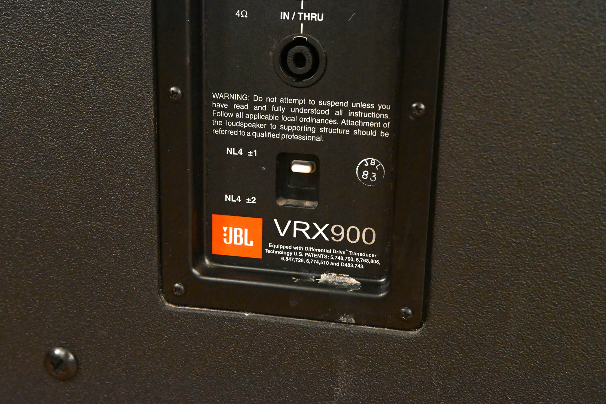 JBL VRX915S 15" Bass Reflex Subwoofer