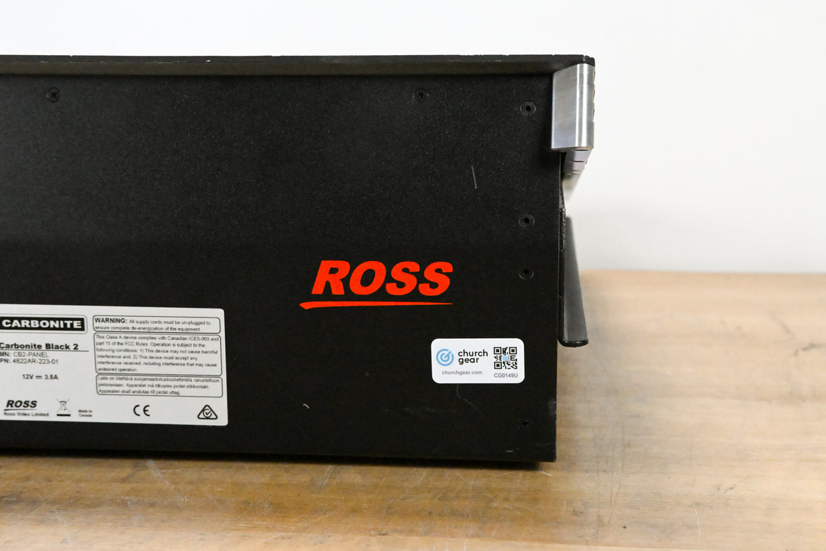 Ross Carbonite Black 2 Panel (NO POWER SUPPLY)