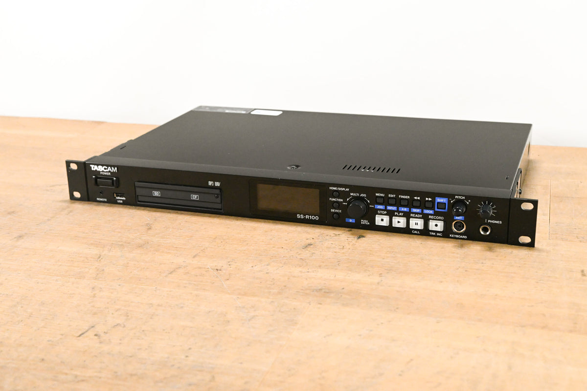 TASCAM SS-R100 Solid State Digital Audio Recorder