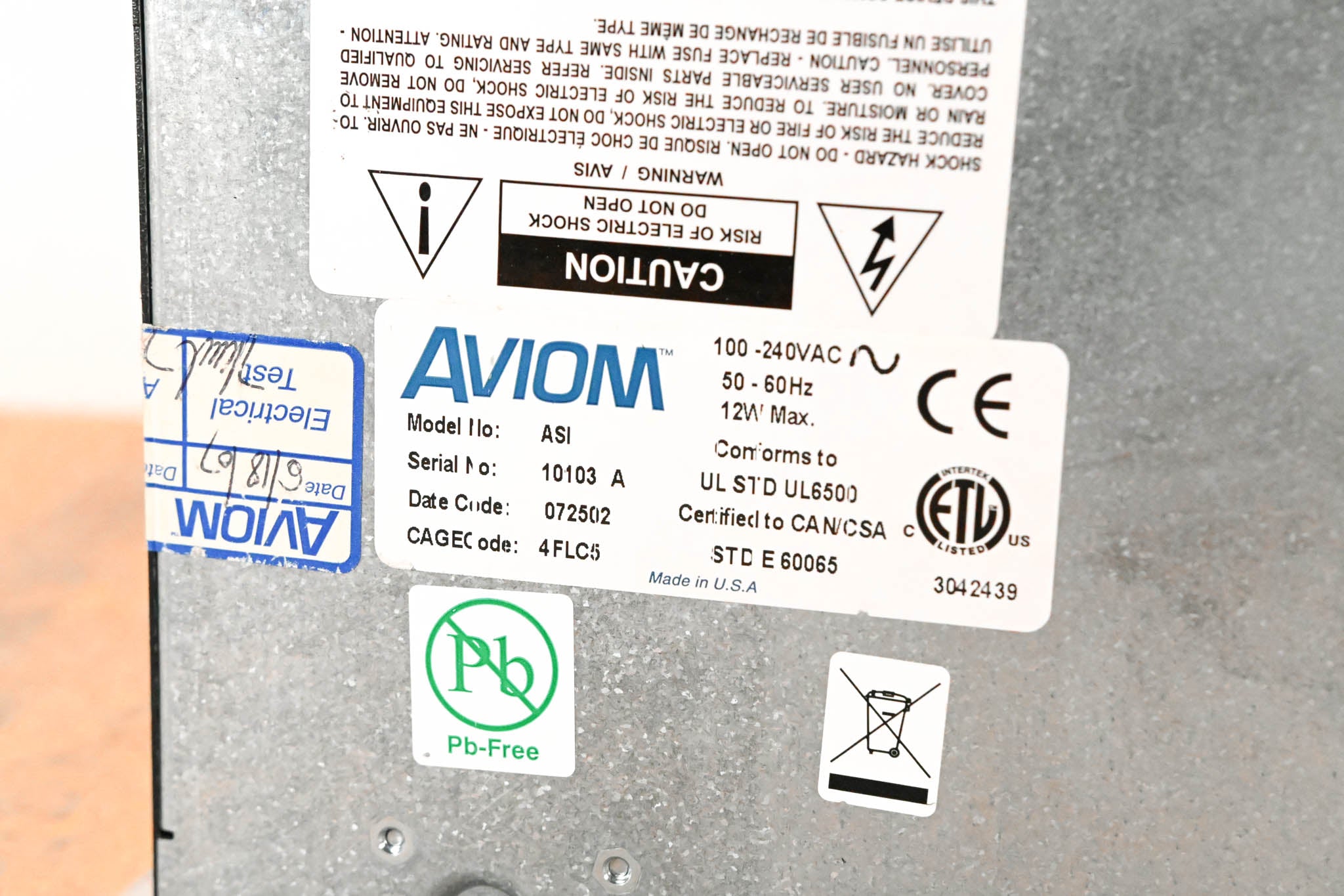 Aviom ASI A-Net Systems Interface