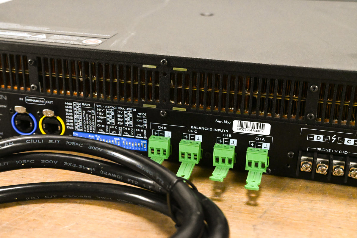 Lab Gruppen C 16:4 1600W Four-Channel Power Amplifier