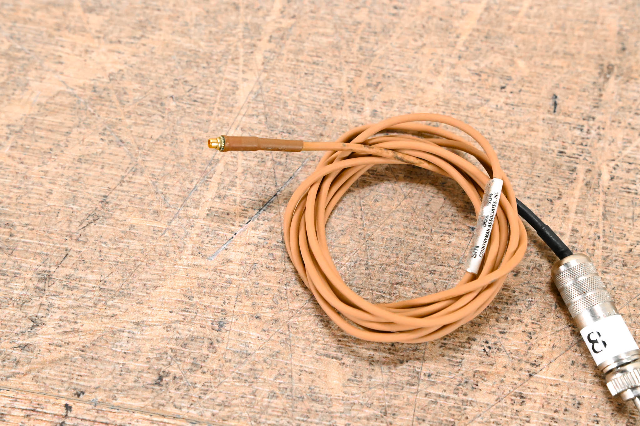 Countryman E6CABLET1SR E6 Earset Cable with 3.5mm Connector - Tan