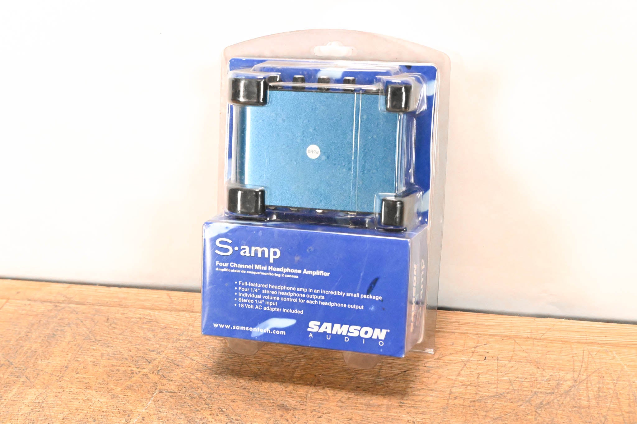 Samson S-Amp 4-Channel Headphone Amplifier