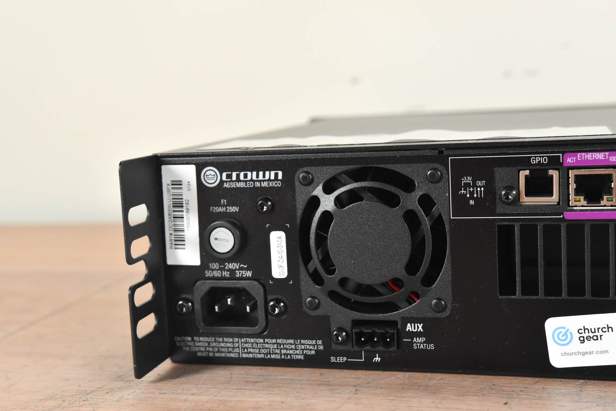 Crown DCi 2|600N DriveCore Install 2-Channel Power Amplifier