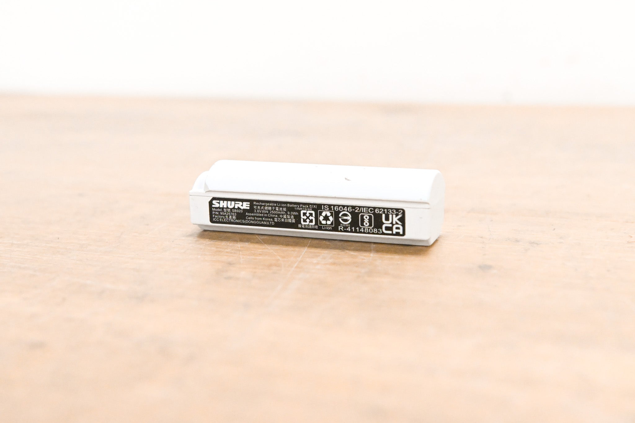 Shure SB920 Lithium-Ion Rechargeable Battery