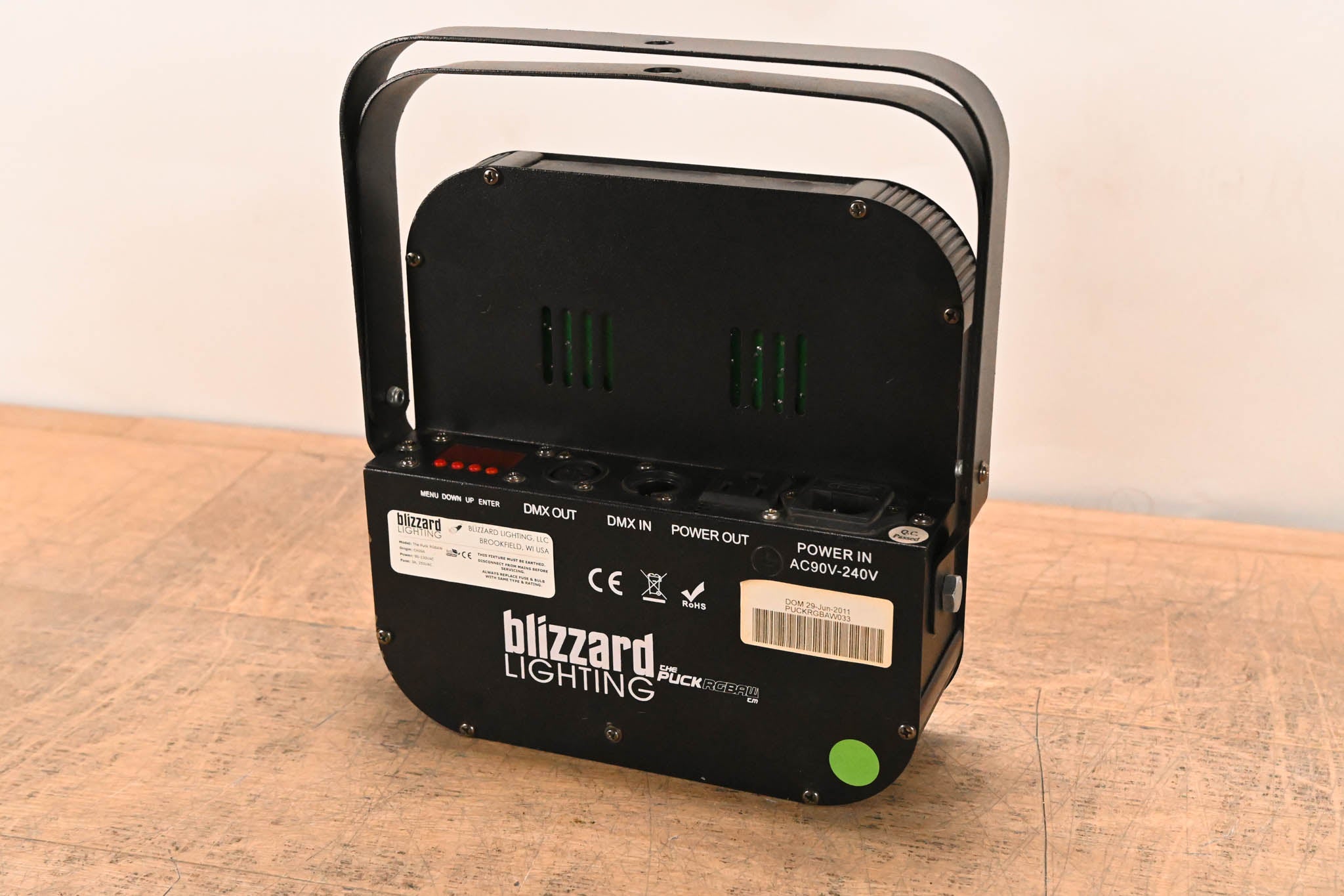 Blizzard Lighting The Puck RGBAW Flat LED PAR Can