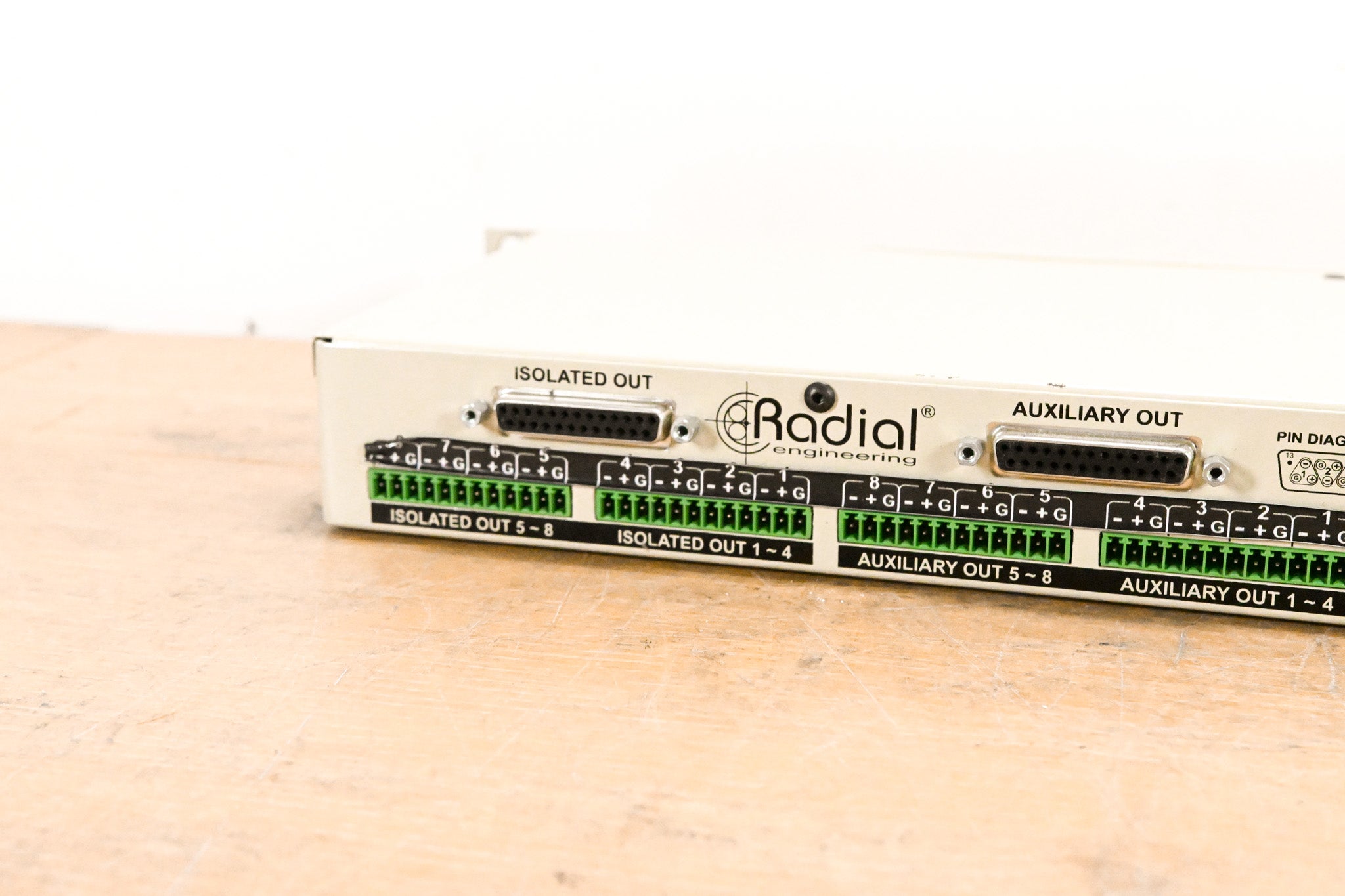 Radial Engineering OX8-j Jensen-Equipped 8-Channel Microphone Splitter