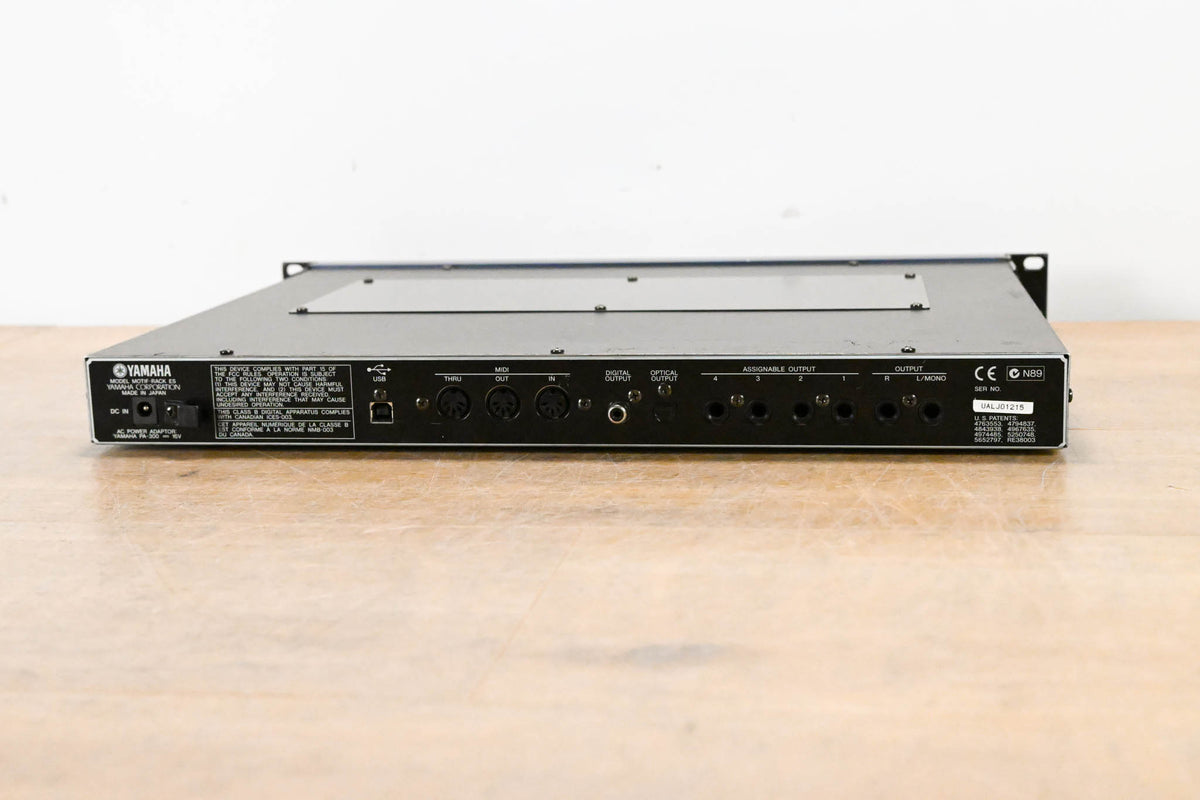 Yamaha MOTIF-RACK ES 128-Voice Rackmount Synthesizer (NO POWER SUPPLY)