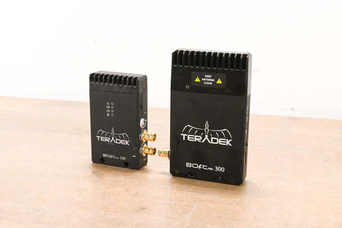 Teradek Bolt Pro 300 3G-SDI Wireless Transmitter-Receiver Set (NO PSU)