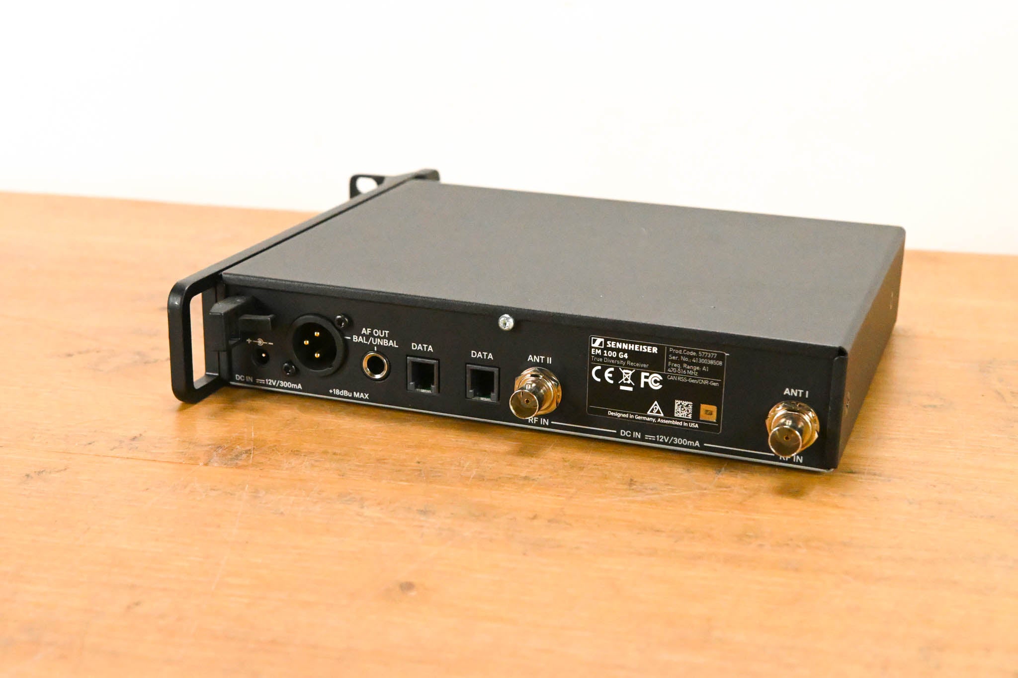 Sennheiser ew 100 G4 Belt Pack Wireless System - 470-516 MHz (NO PSU)