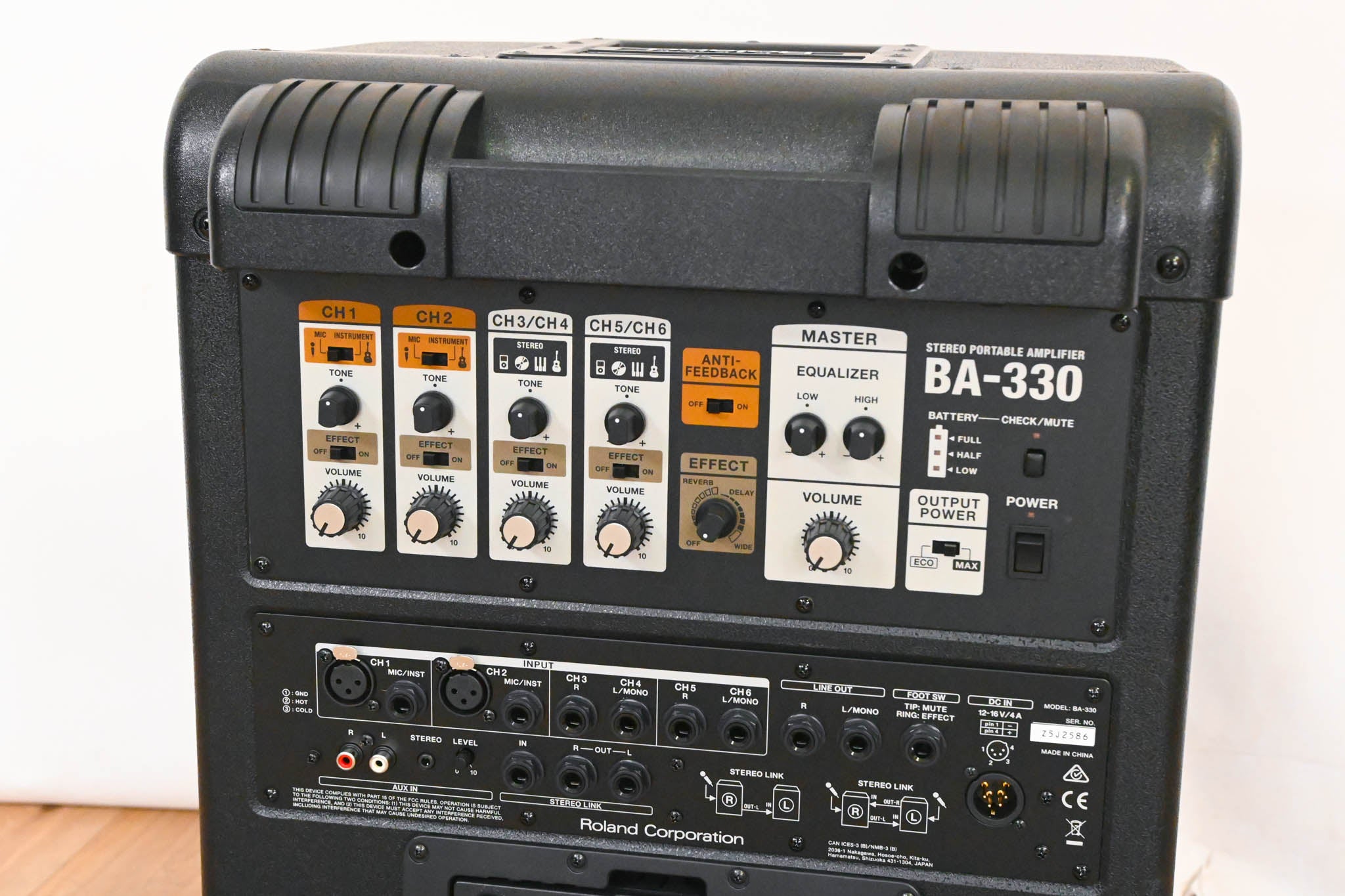 Roland BA-330 Portable Stereo PA System