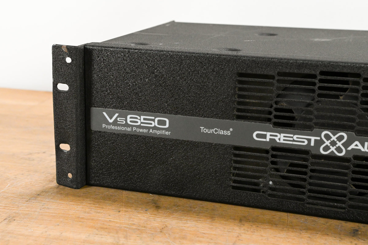 Crest Audio VS650 2-Channel Power Amplifier