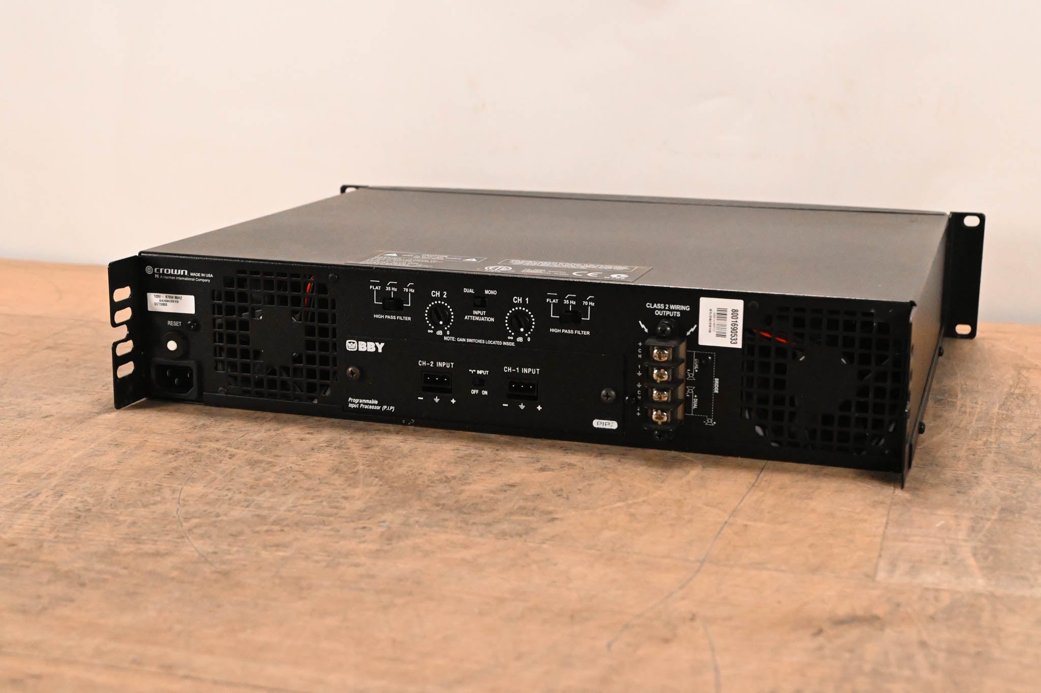 Crown CTs 600 Two-Channel 300W Power Amplifier