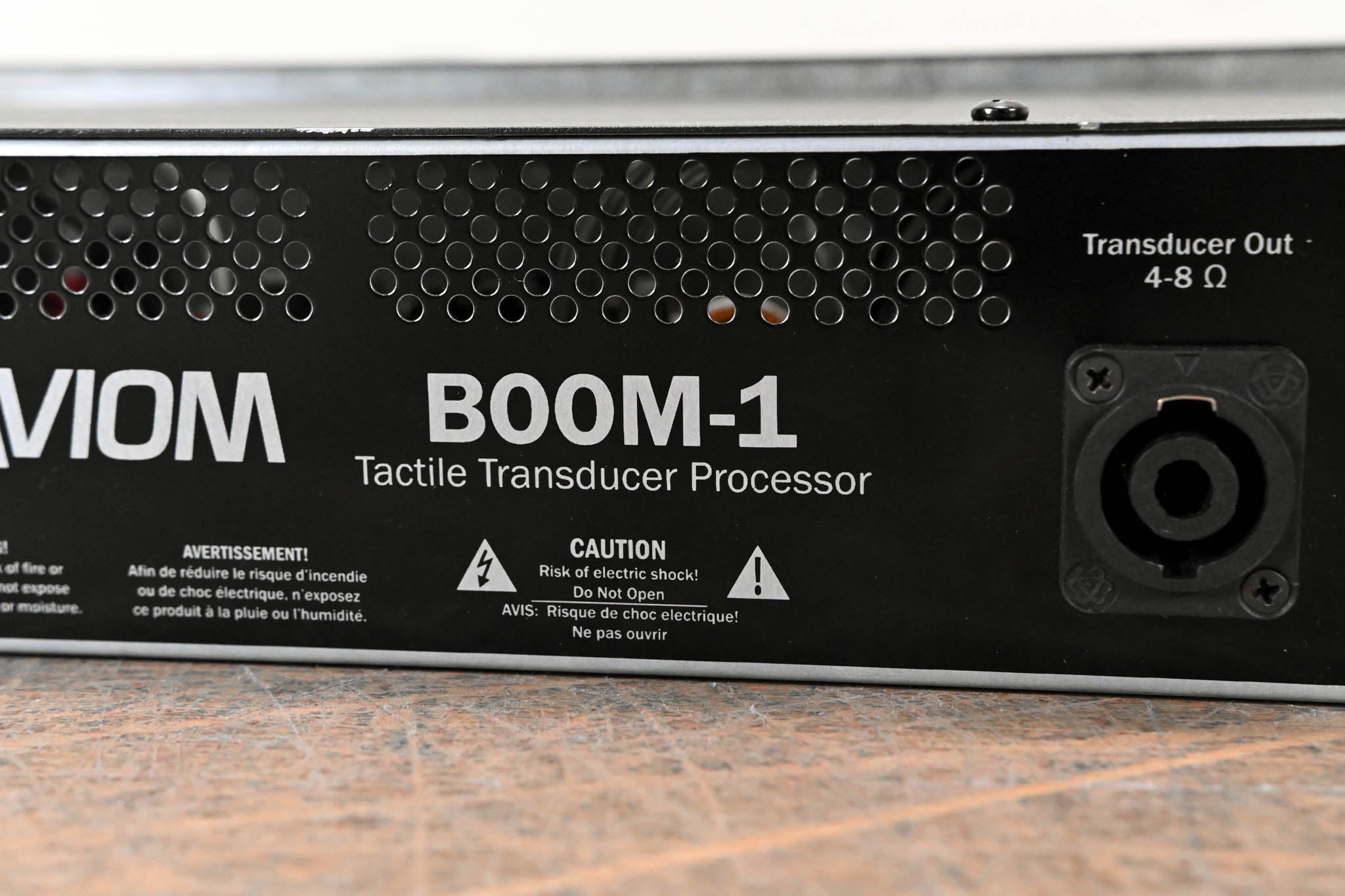 Aviom Boom-1 Tactile Transducer Processor