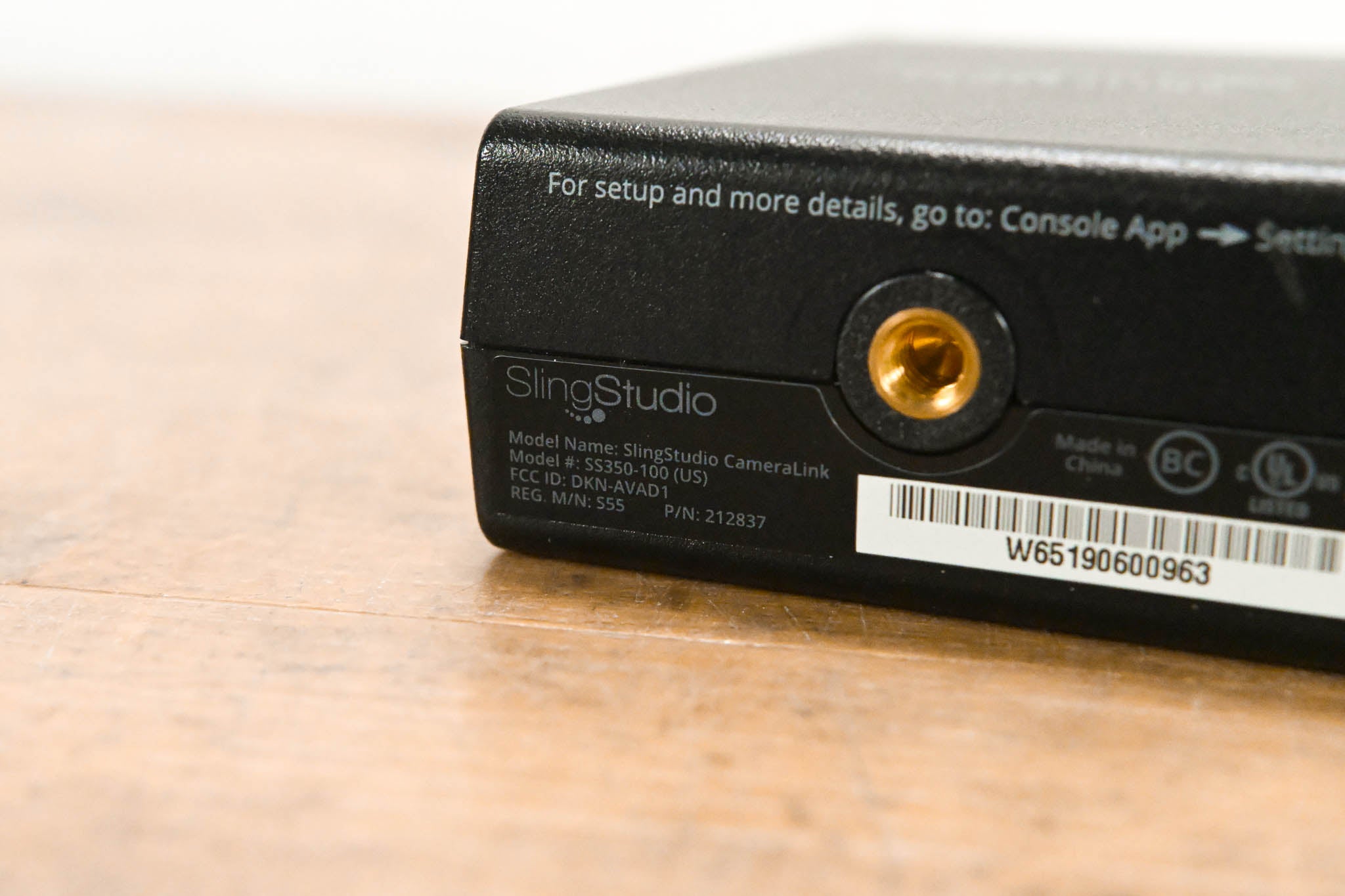 SlingStudio CameraLink