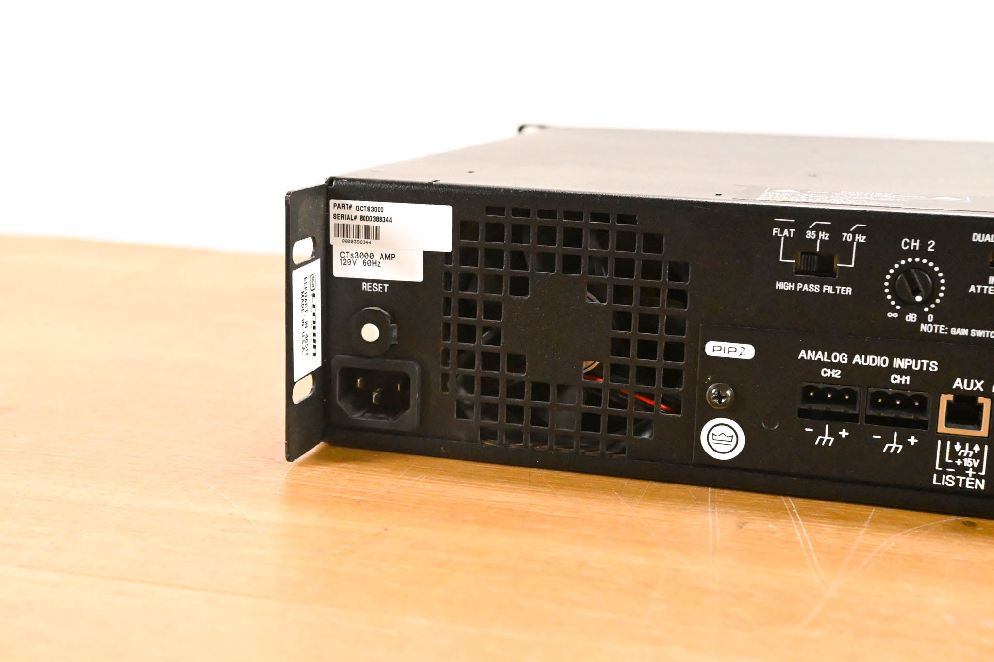 Crown CTs 3000 Two-Channel 1500W Power Amplifier