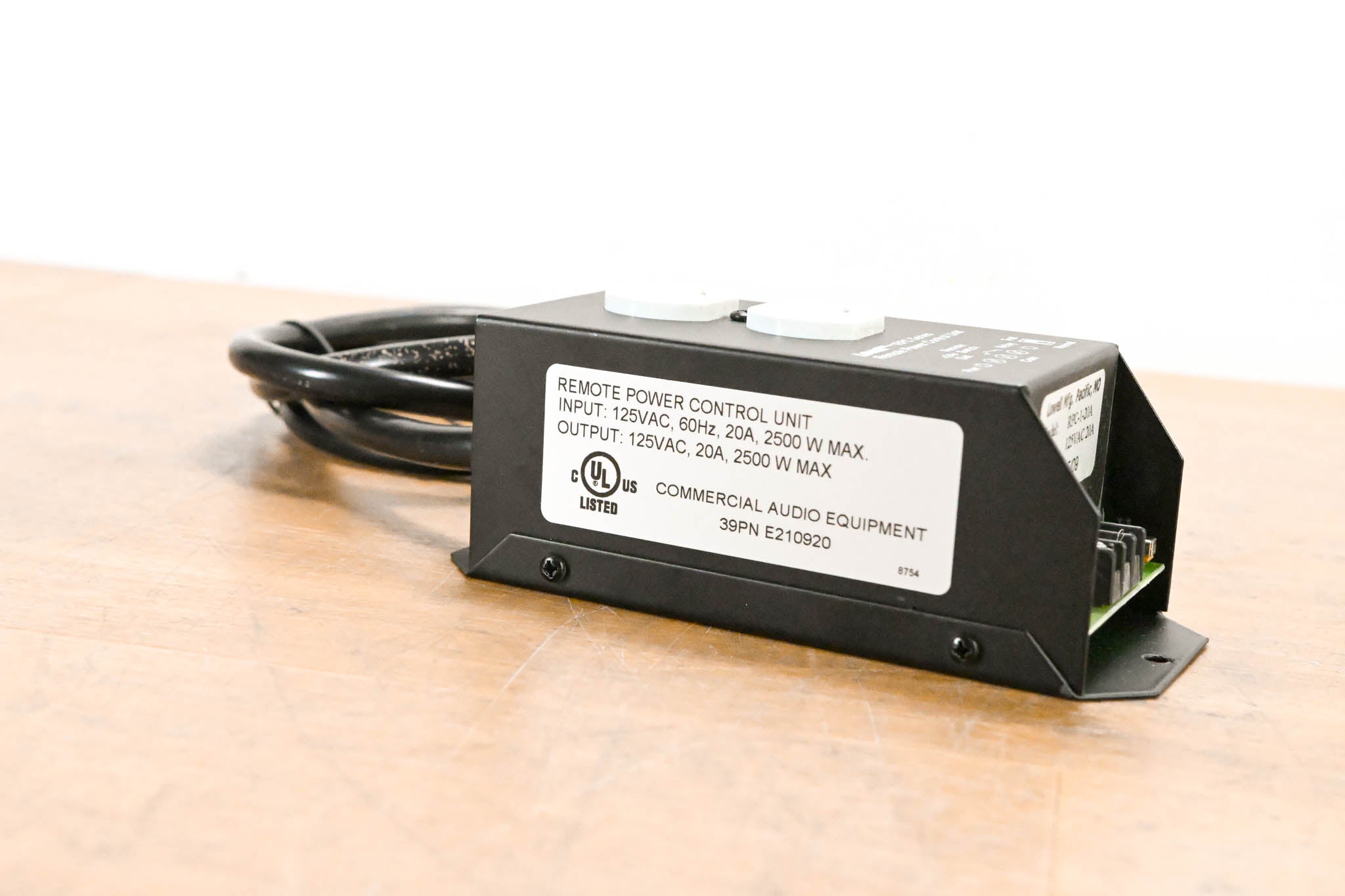 Lowell RPC-1-20A 20A Remote Power Control Unit