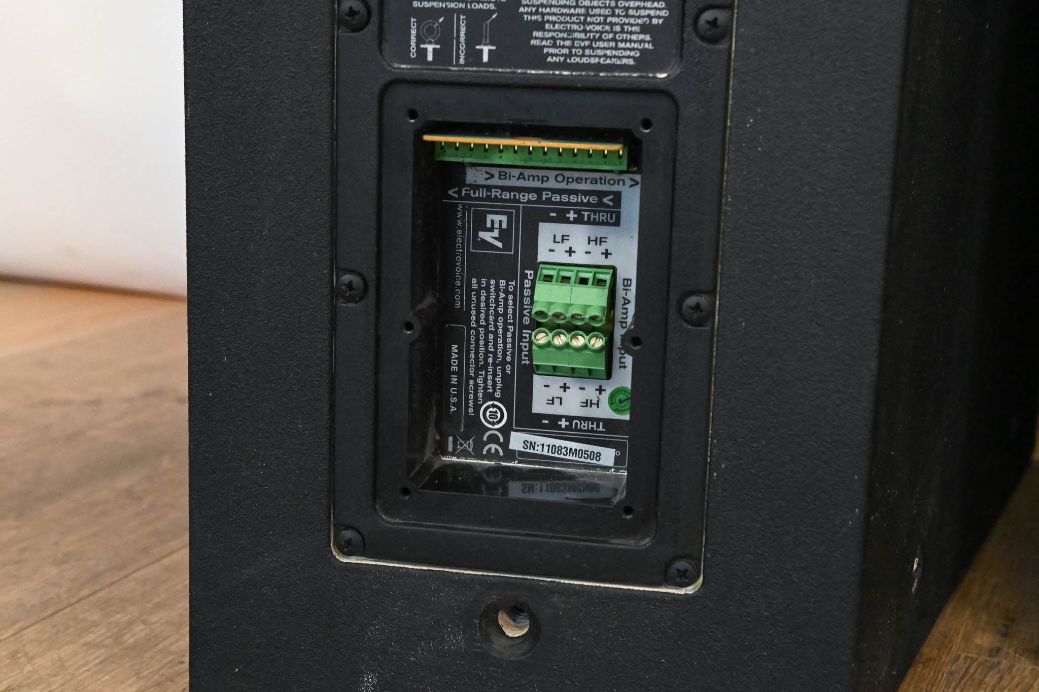 Electro-Voice (EV) EVF-1152S/66 15" 2-Way Passive Speakers (PAIR)