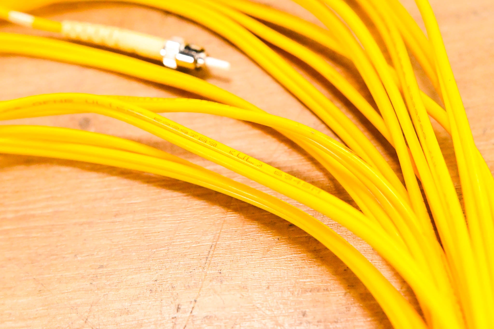 Corning SMF-28 Ultra ST-ST Duplex Single Mode Fiber Cable - 20'