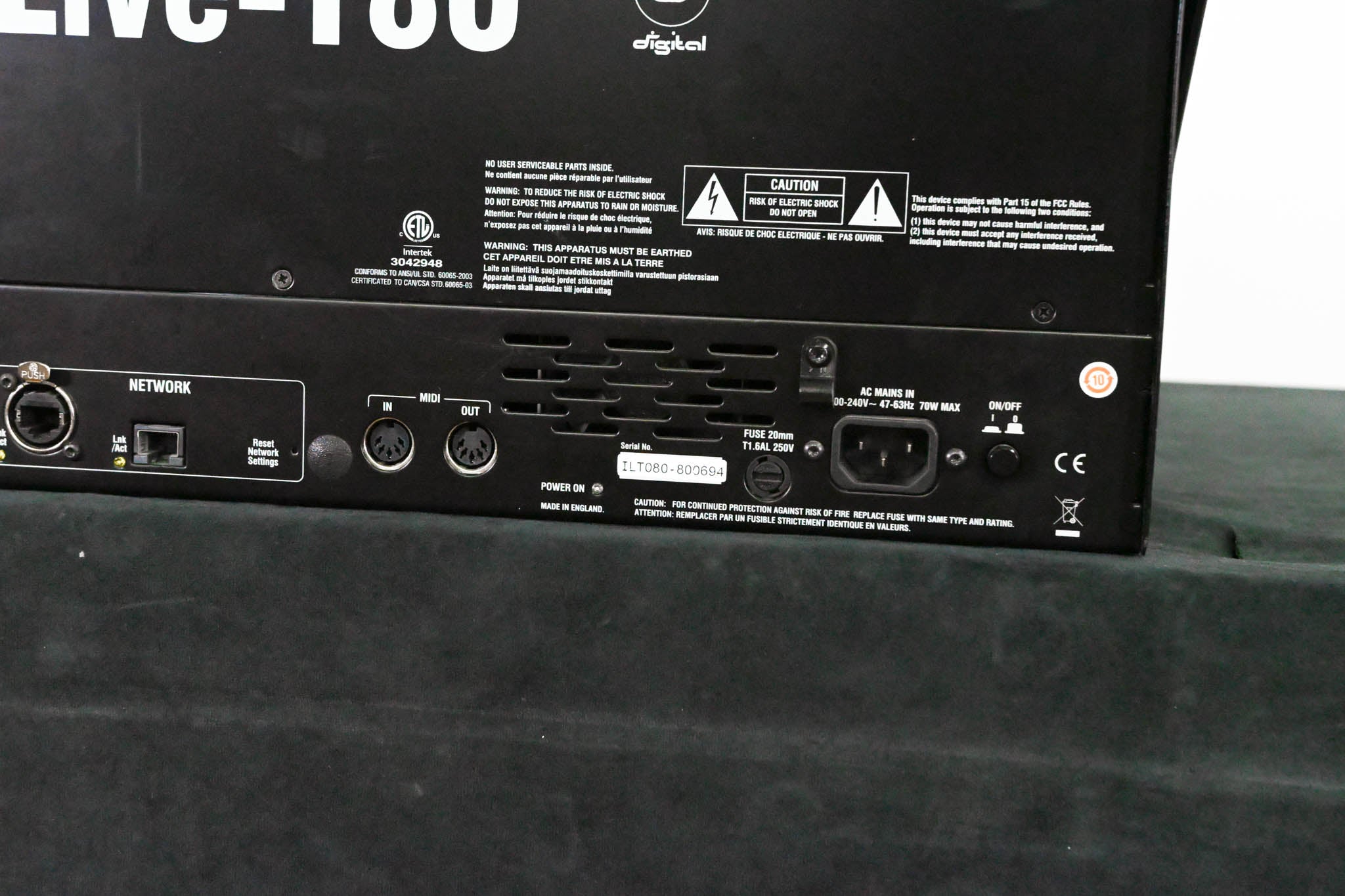 Allen & Heath iLive-T80 Mixing Surface with iDR-48 Fixed Format MixRack