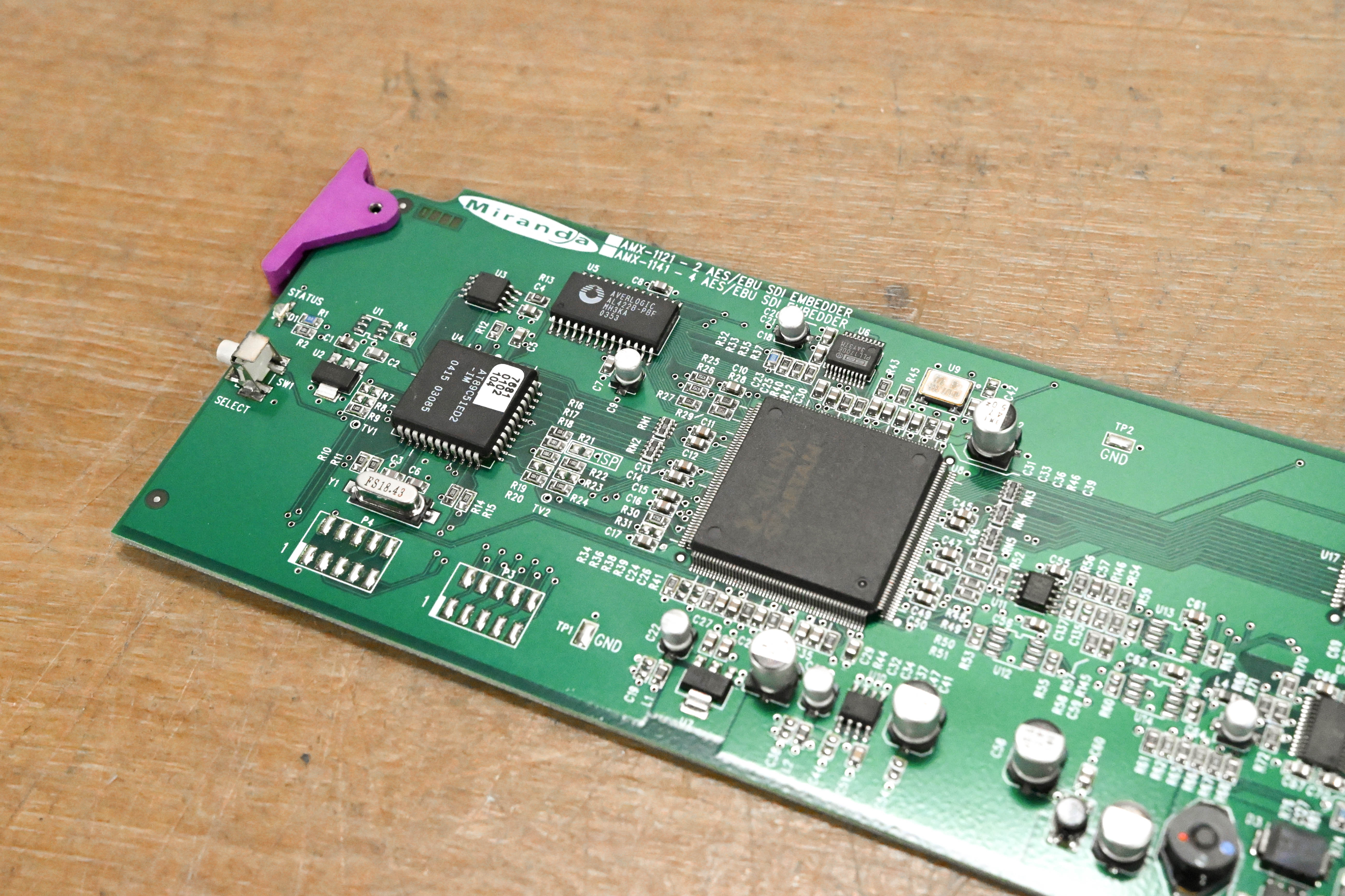 Miranda AMX-1141 4-Channel AES/EBU SDI Audio Embedder Densité Card