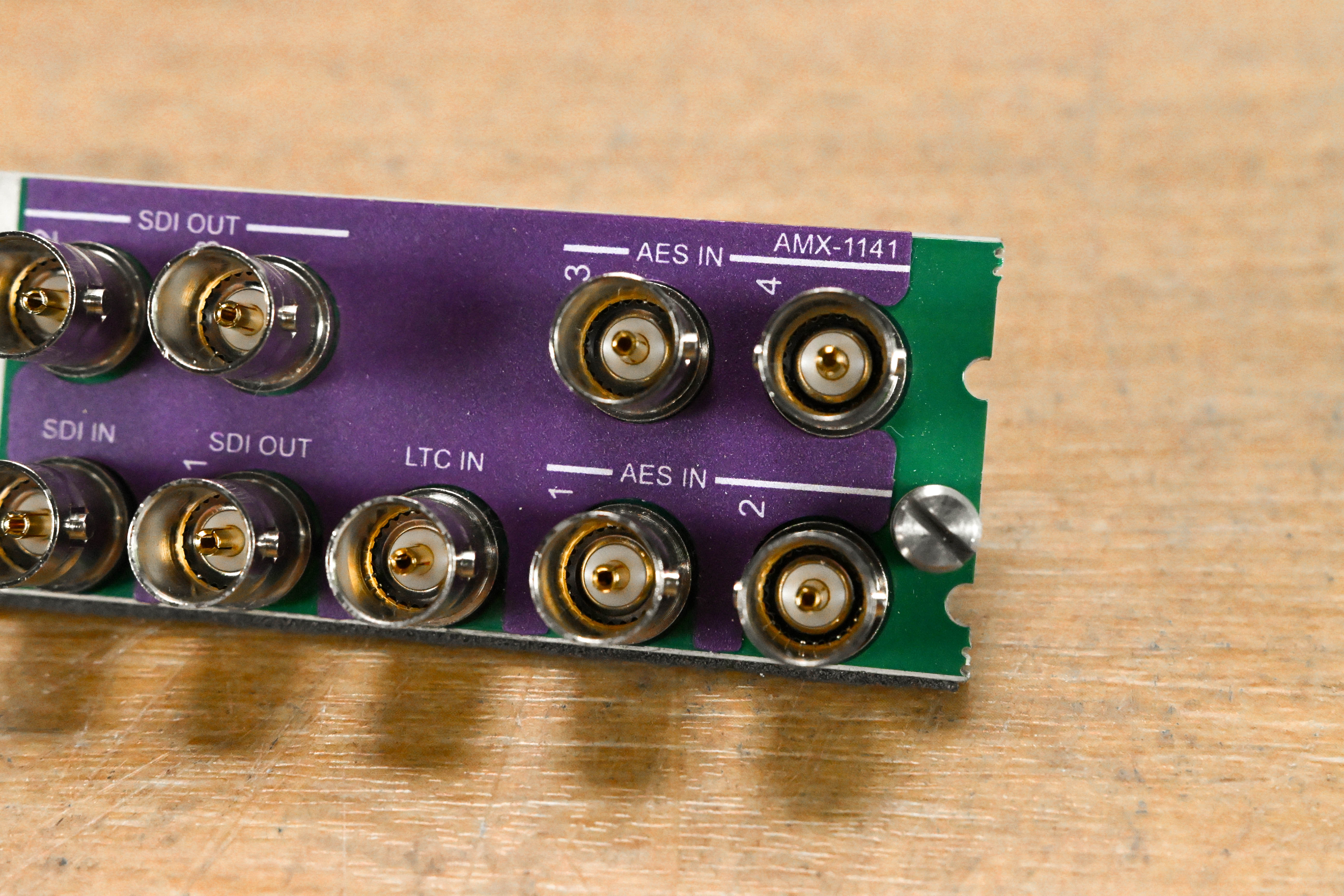 Miranda AMX-1141 Rear I/O Module for Densité Frame