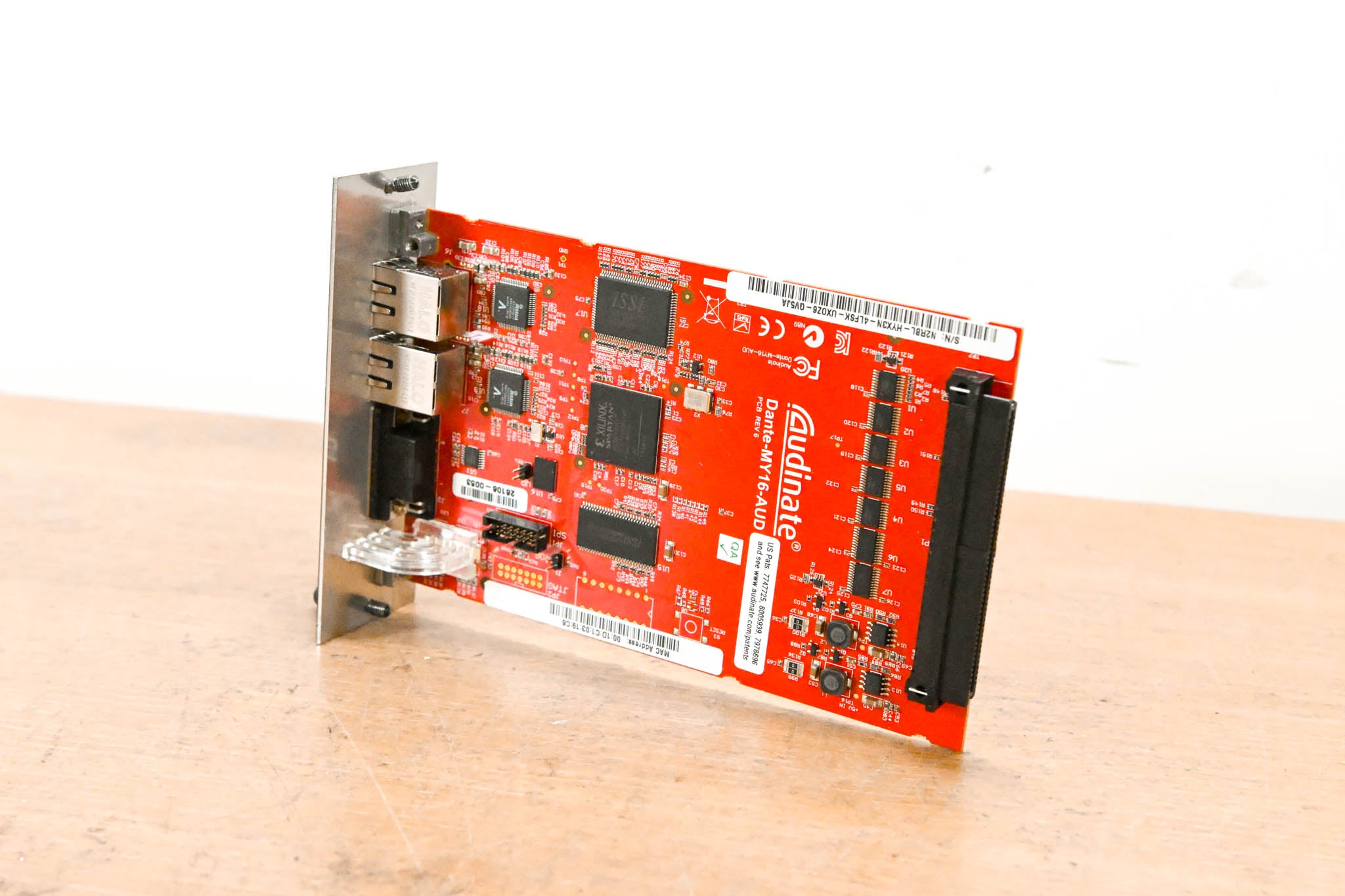 Audinate Dante-MY16-AUD 16-Channel Dante Network I/O Card