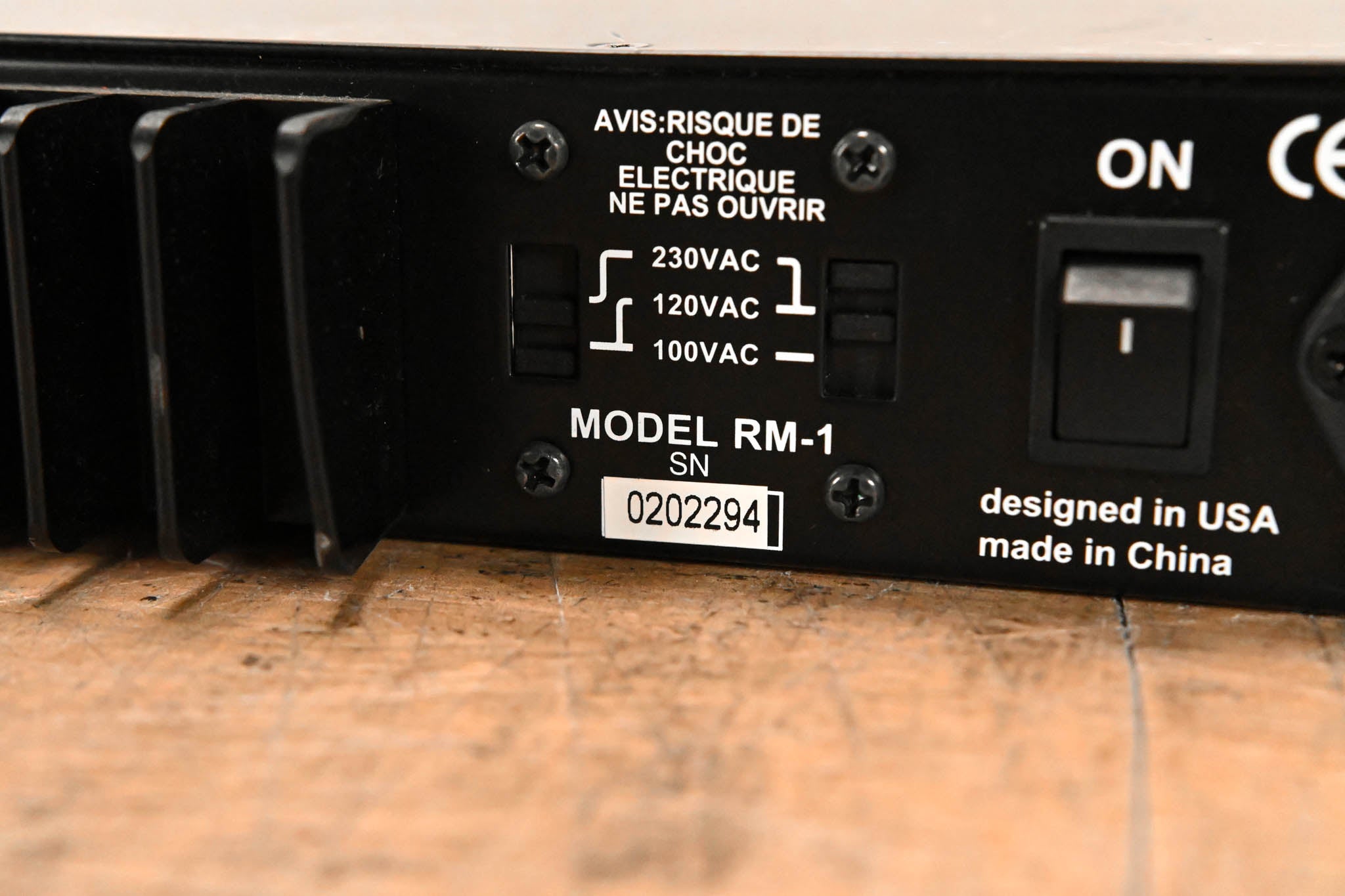 Fostex RM-1 Rackmount Stereo Monitor