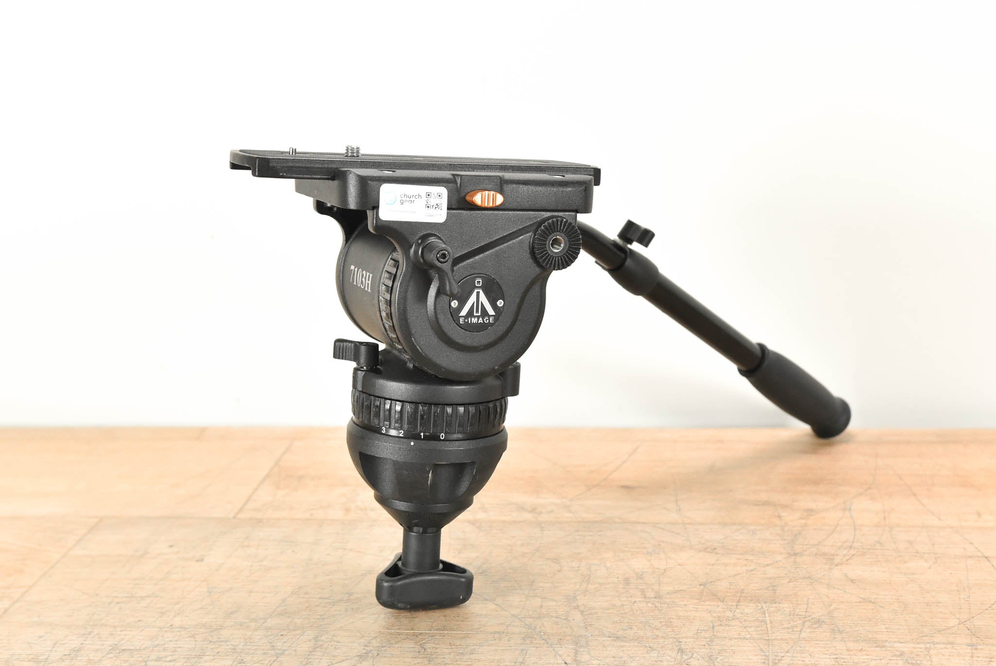 E-Image EI-7103H Heavy-Duty Fluid Video Head