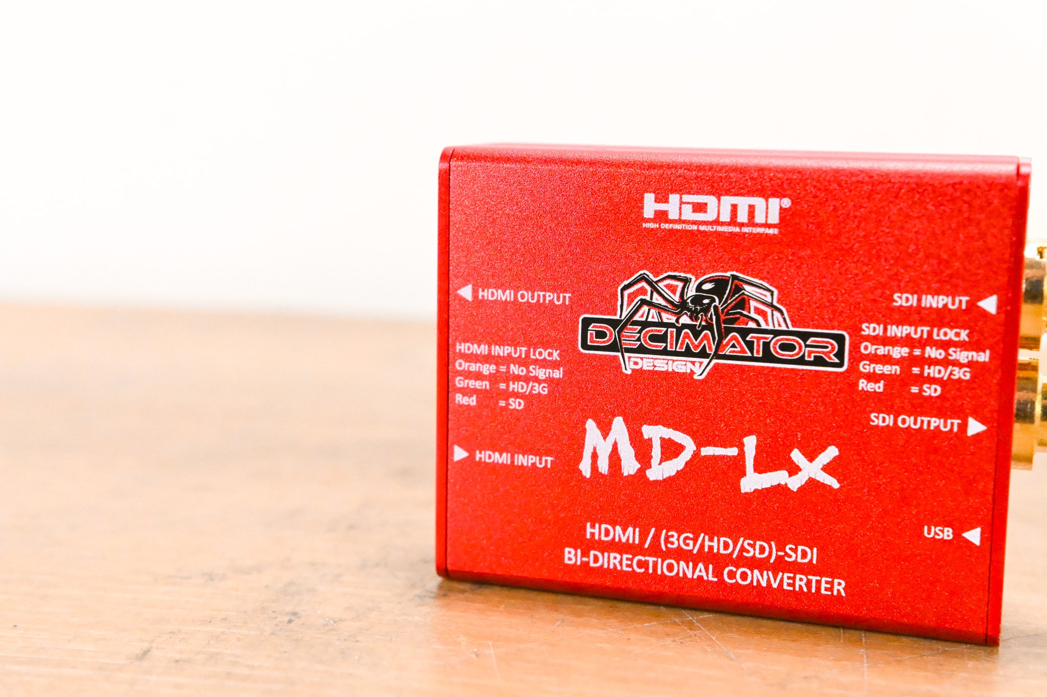 Decimator Design MD-LX HDMI / (3G/HD/SD)-SDI Bi-Directional Converter