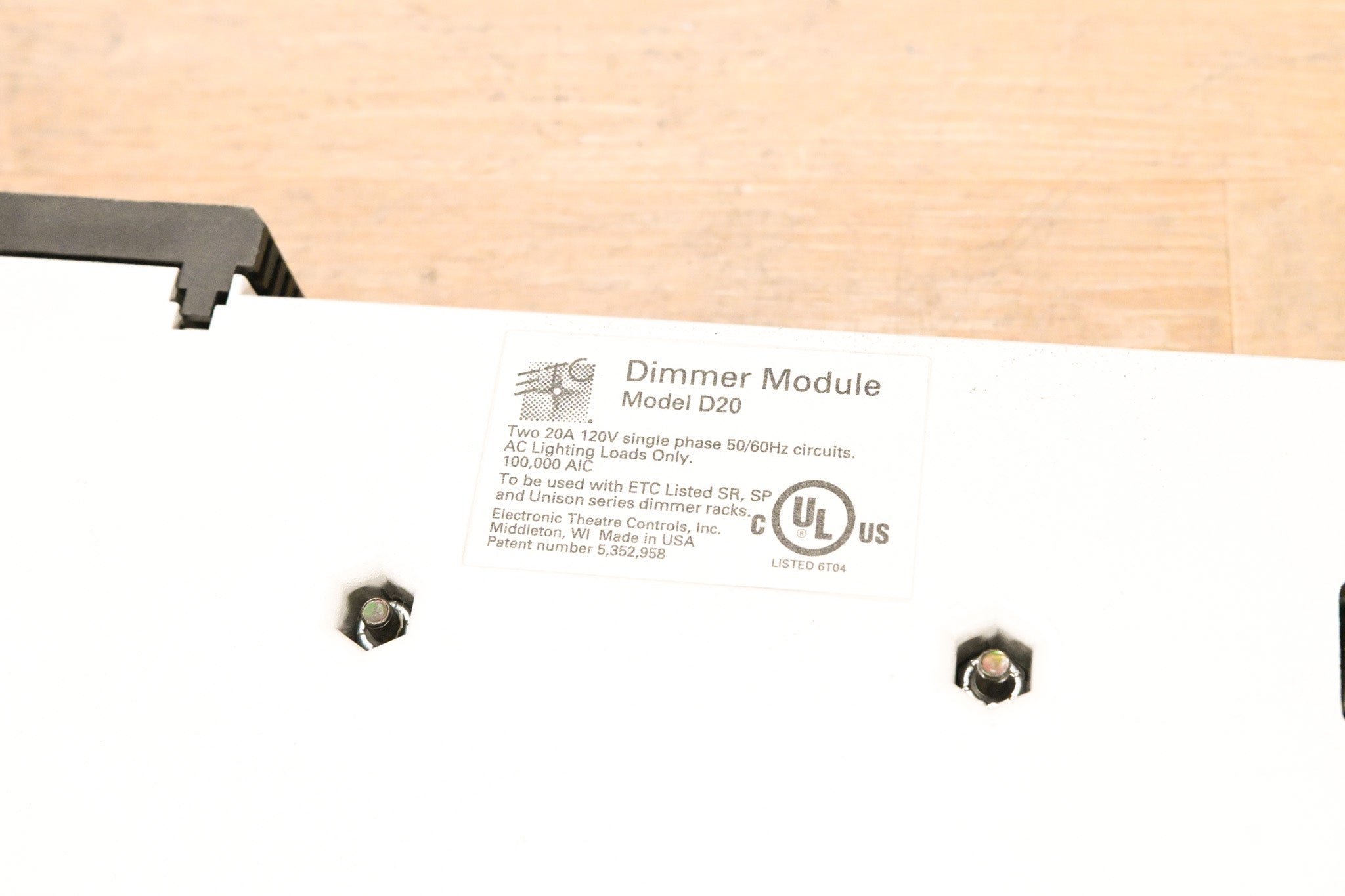ETC D20 Dual 20A Dimmer Module (Pack of 4)