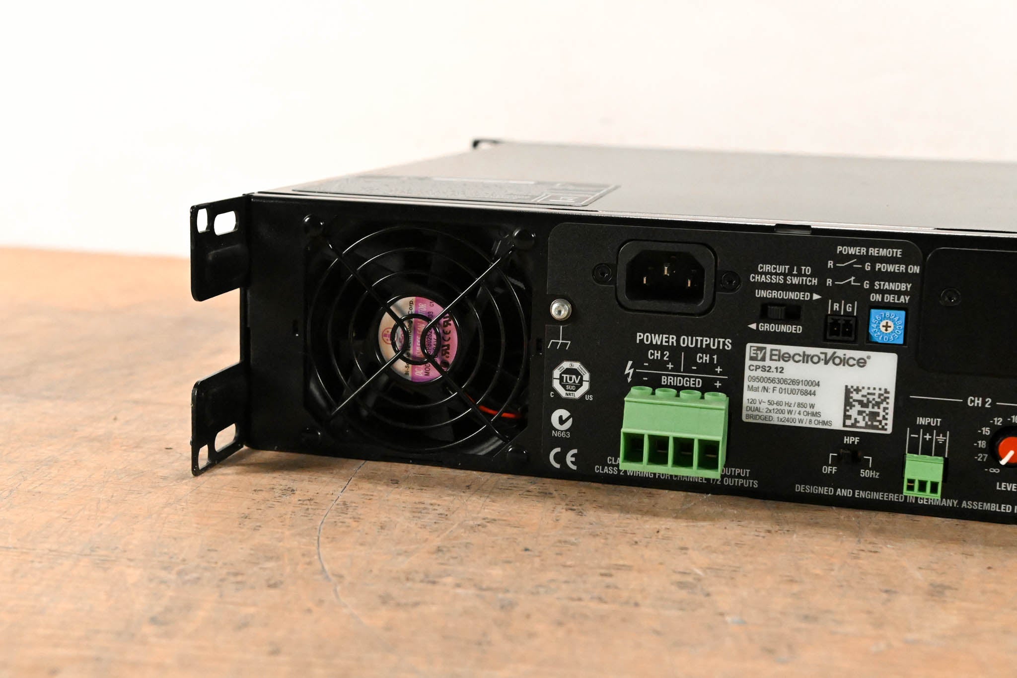 Electro-Voice (EV) CPS2.12 2-Channel Power Amplifier