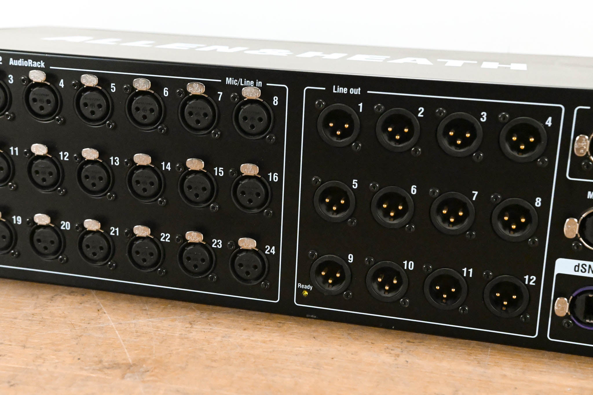 Allen & Heath AR2412 24x12 AudioRack for Qu, Avantis, and SQ Mixers