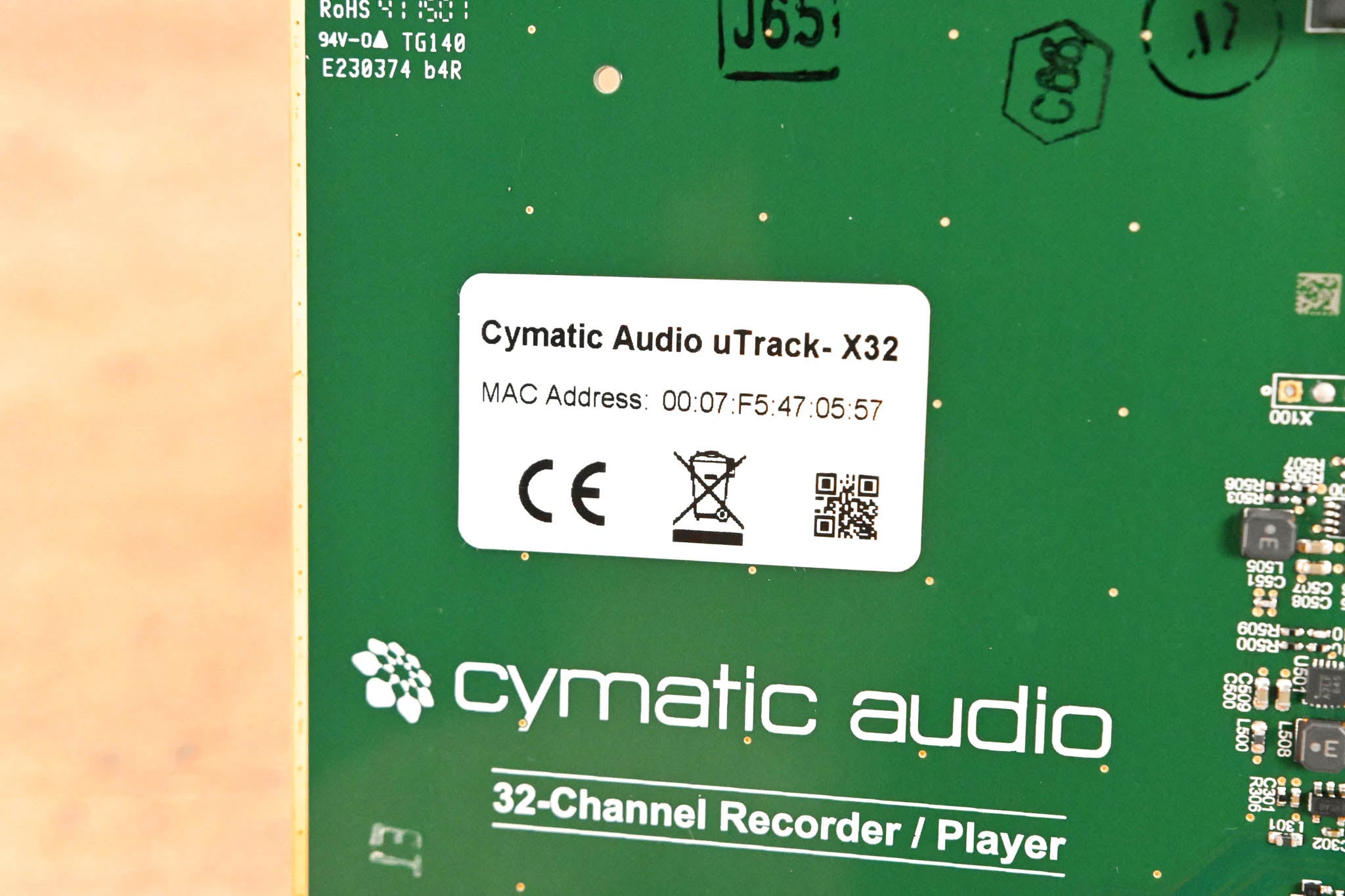 Cymatic Audio uTrack-X32 Multi-Track Recorder/Player Card for X32