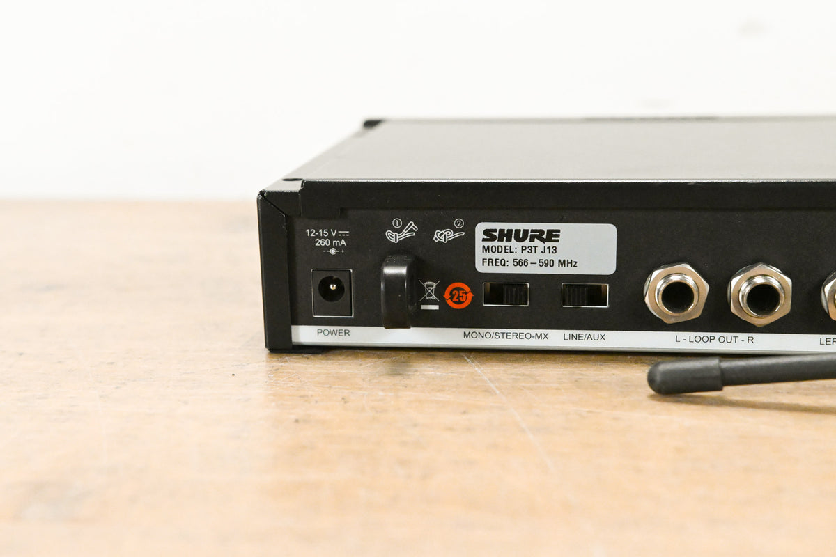 Shure P3T-J13 PSM300 Wireless Transmitter - J13 Band (NO POWER SUPPLY)