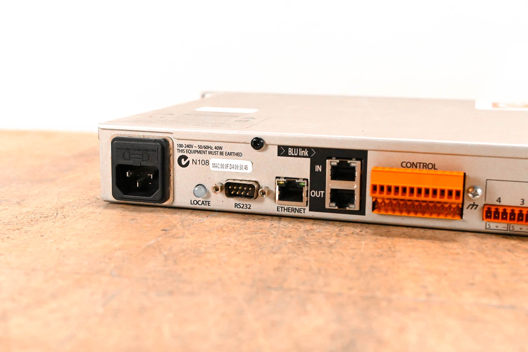 BSS London BLU-100 12x8 Signal Processor with BLU Link