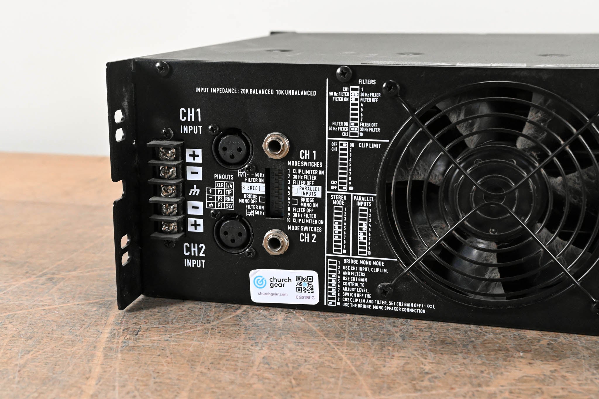 QSC RMX5050 2-Channel Power Amplifier