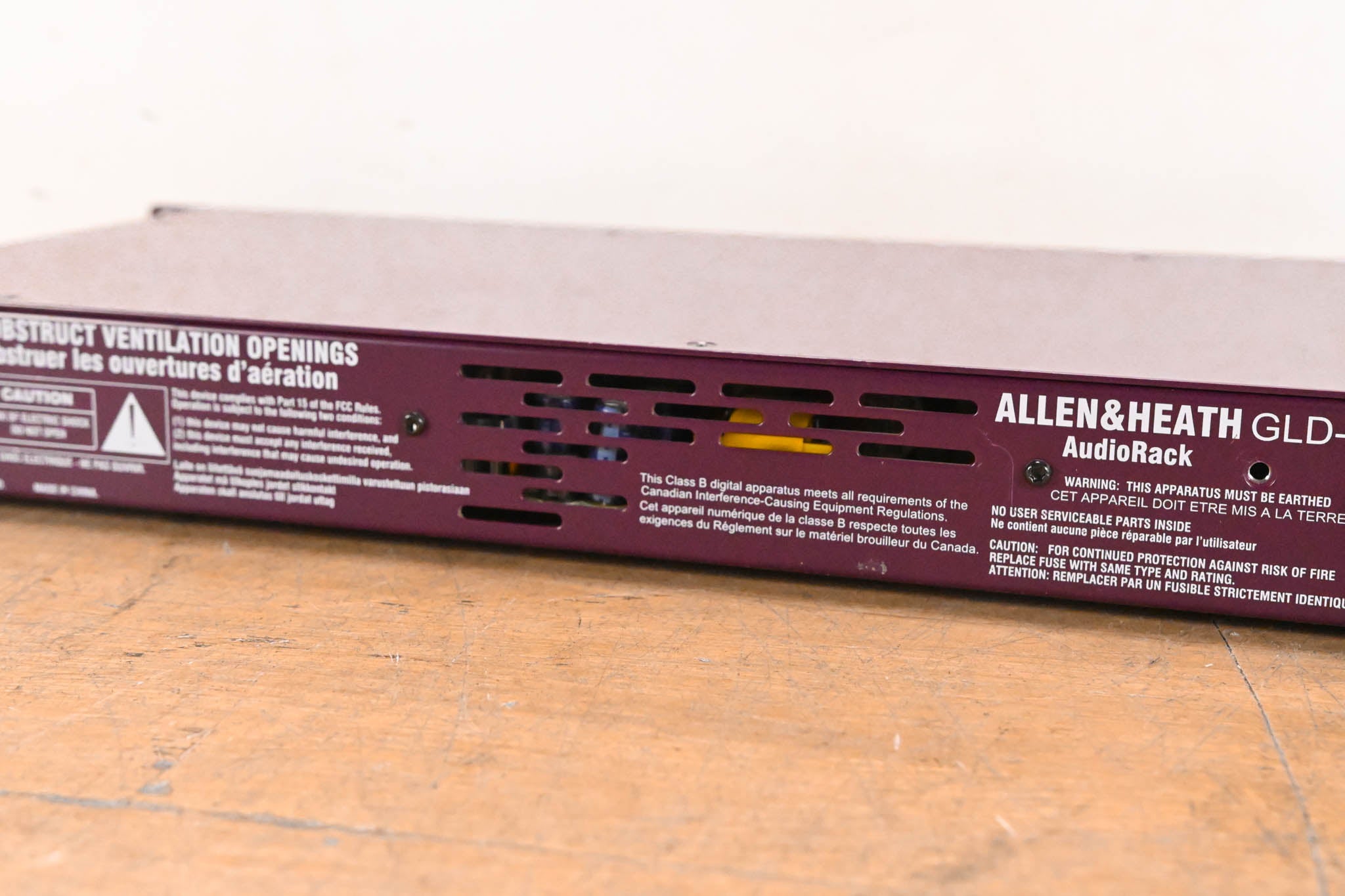 Allen & Heath AR84 8in / 4out Expansion AudioRack for GLD and Qu Mixers