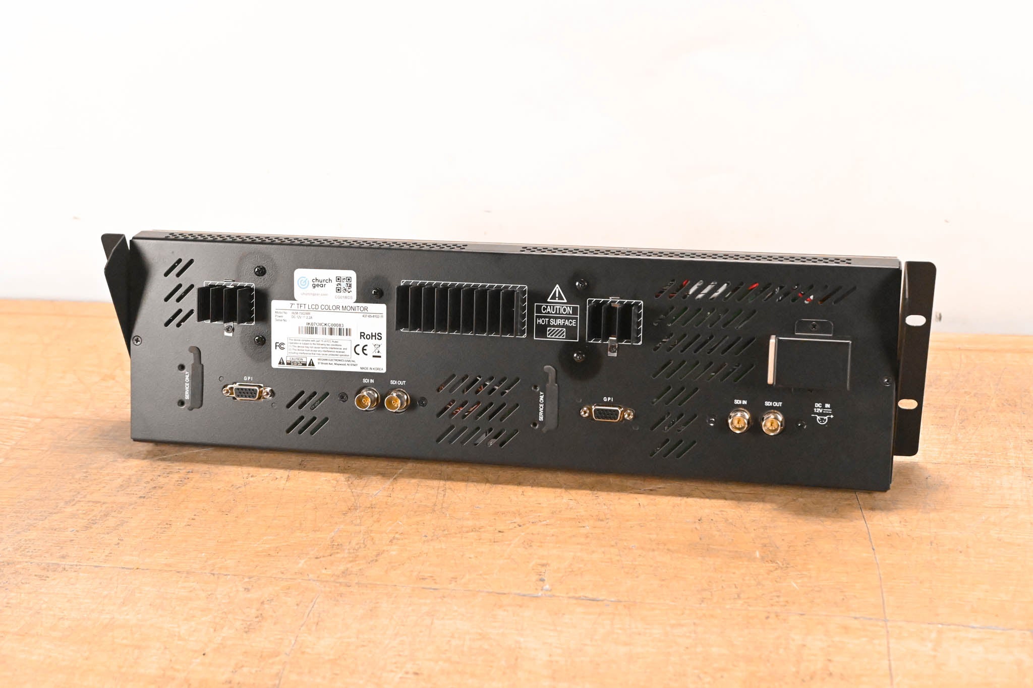 Ikegami HLM-7002WR 7" Dual HDTV/SDTV Multi-Format LCD Monitor (NO PSU)