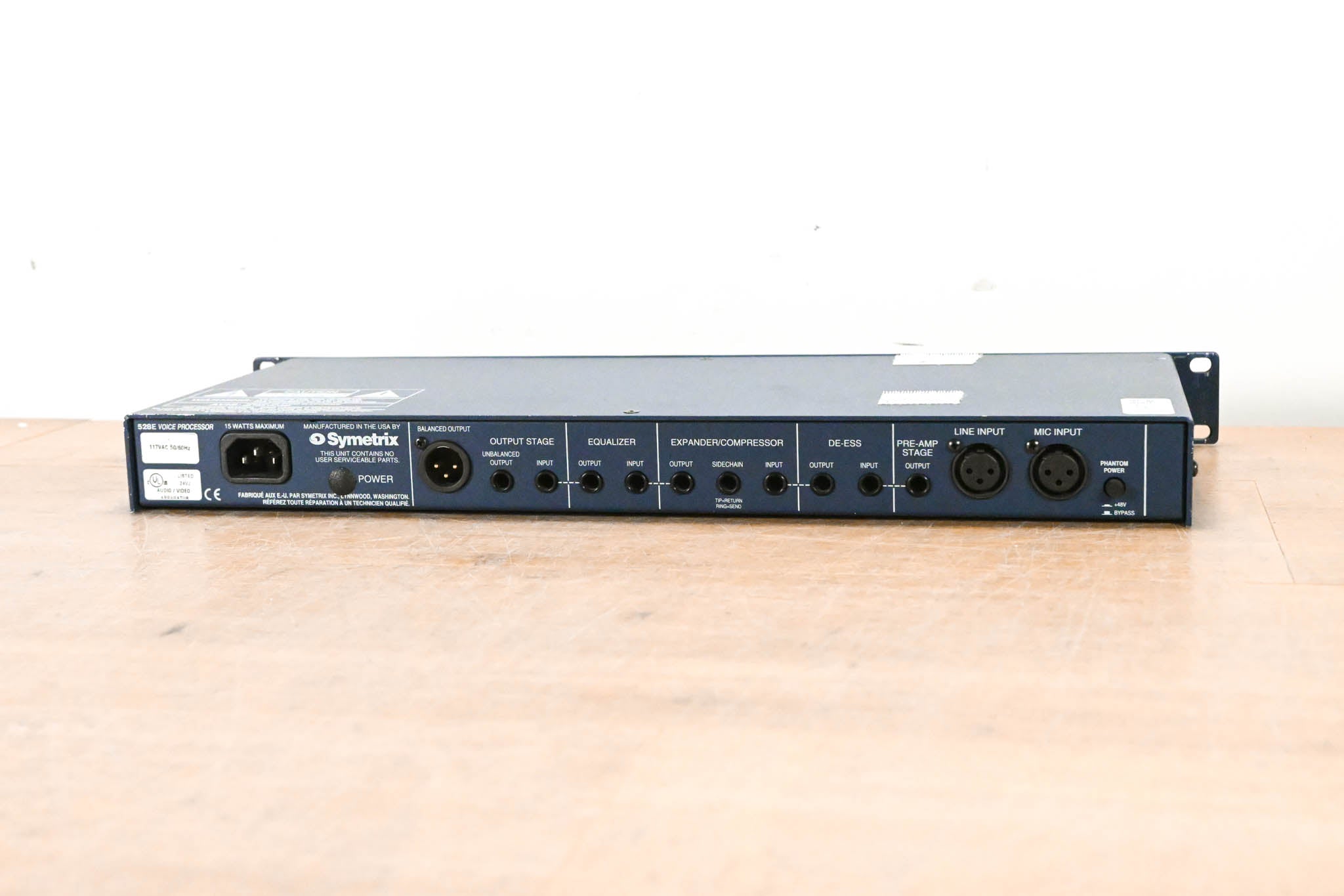 Symetrix 528E Voice Processor Microphone Preamp