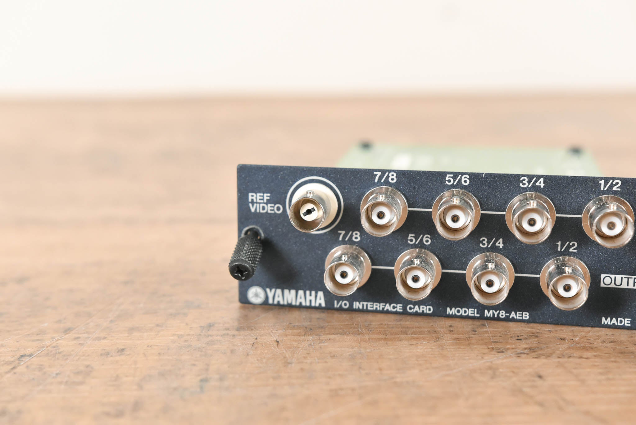 YAMAHA DIGITAL I/O CARD CD8-AT 本体 Yamaha CD8-AT デジタルI/Oカード Yamaha CD8-AE XLR AES/EBU Digital
