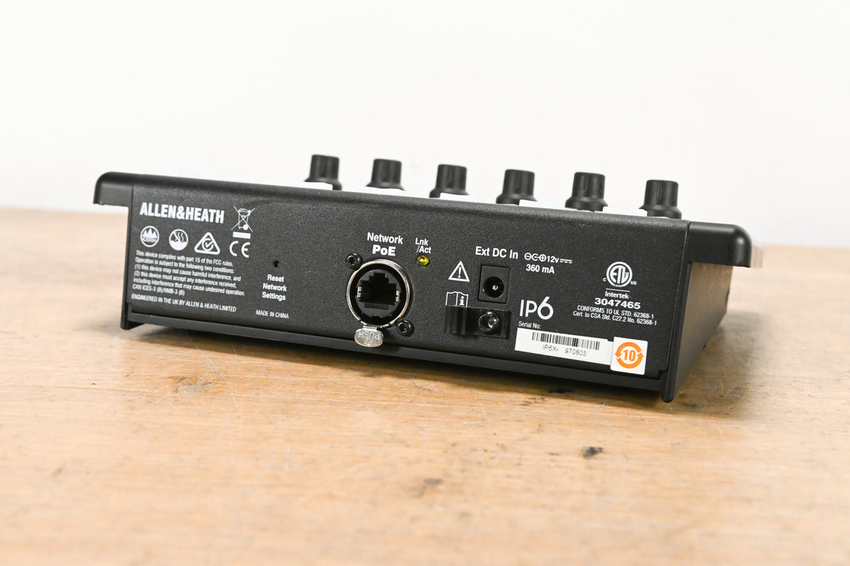 Allen & Heath IP6 Six Rotary Remote Controller for dLive/Avantis/AHM