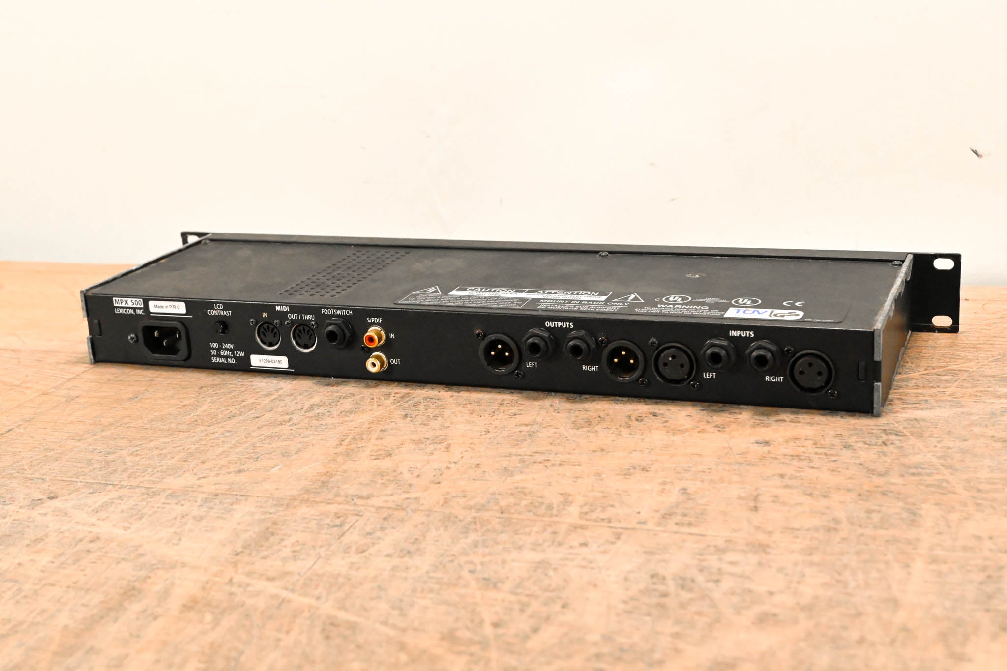 Lexicon MPX 500 24-Bit Dual-Channel Effects Processor