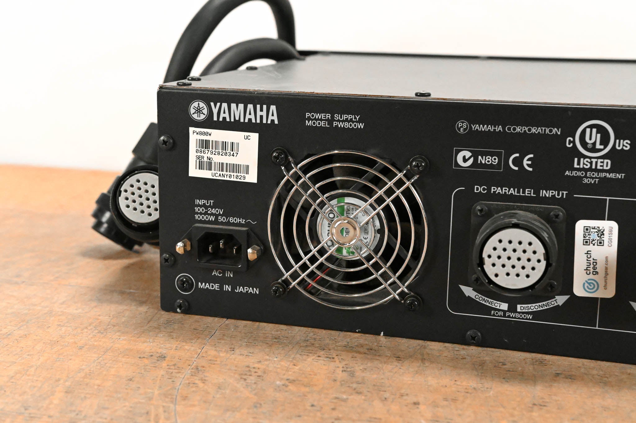 Yamaha PW800W Mixer Redundant Power Supply