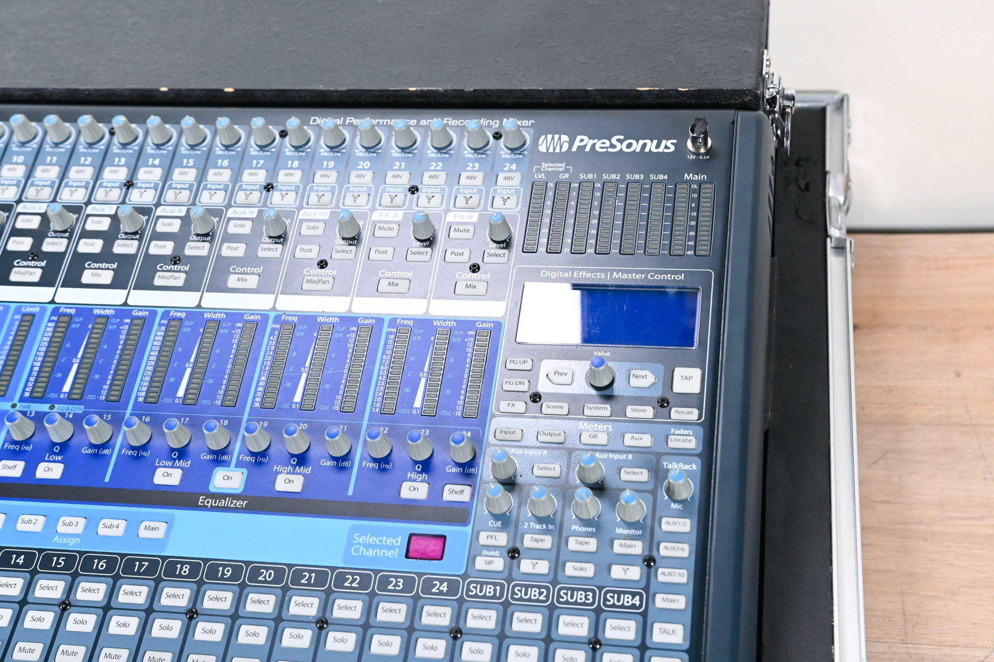 PreSonus StudioLive 24.4.2 24-Channel Digital Audio Mixer with Road Case