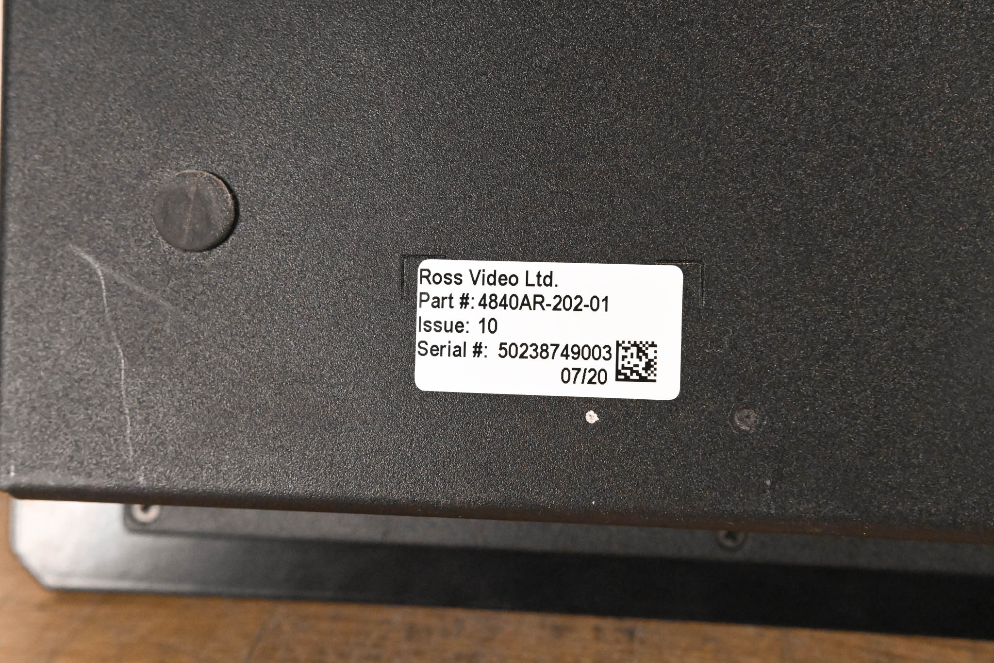 Ross CB9 Carbonite Black 9 Control Panel