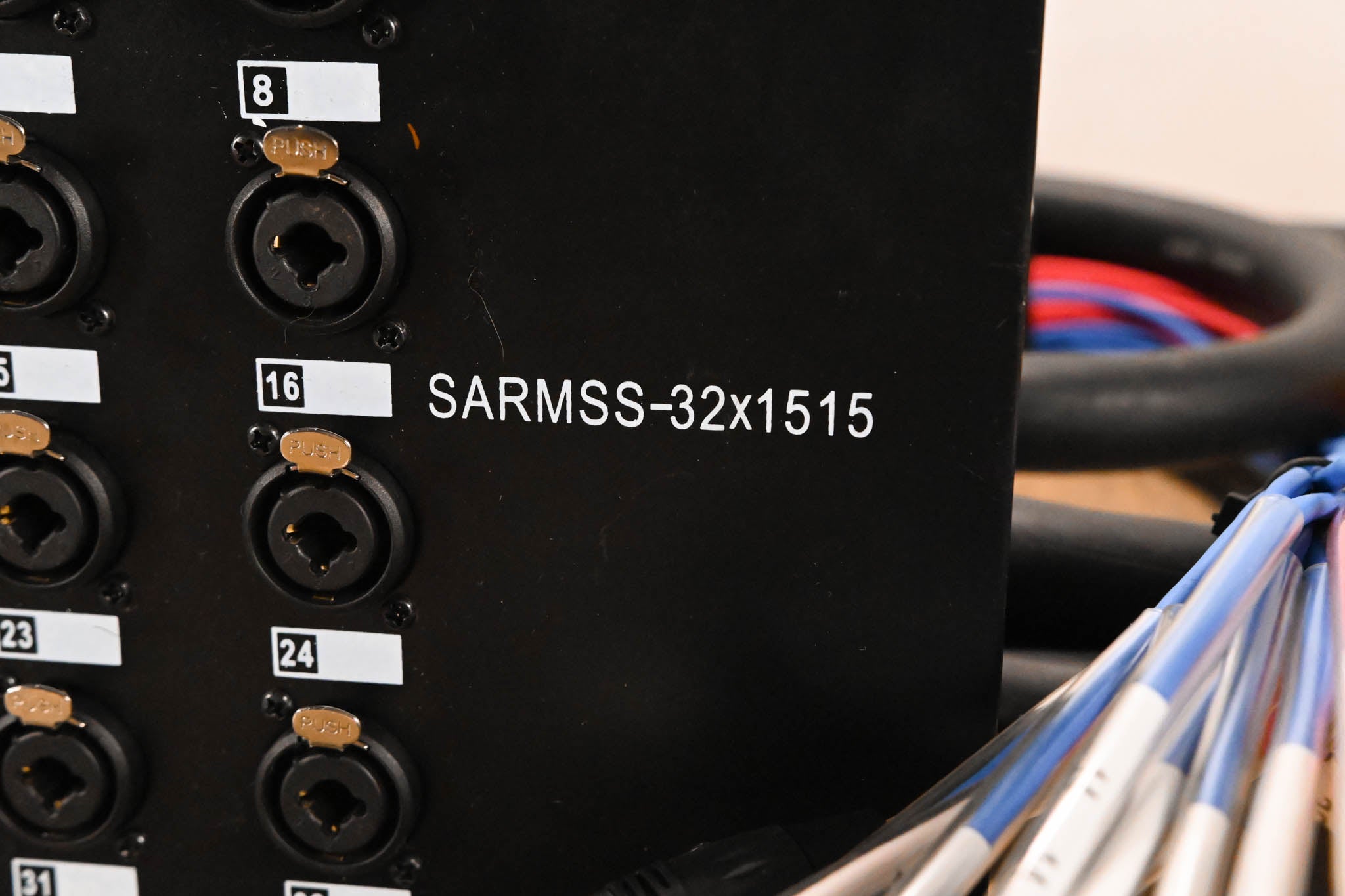 Seismic Audio SARMSS-32x1515 - 32-CH XLR TRS Combo Splitter Snake Cable