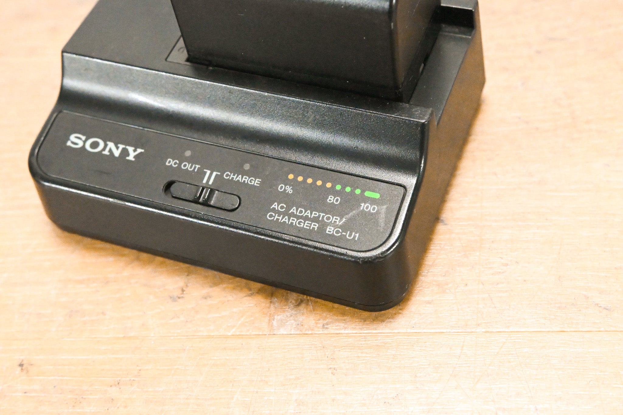 Sony BC-U1 AC Adapter/Charger with BP-U30 Battery (NO POWER SUPPLY)