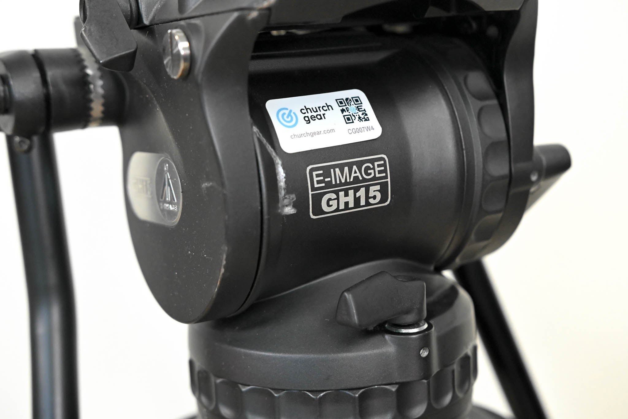 E-Image GH15 Fluid Head with GC102 2-Stage Carbon Fiber Tripod